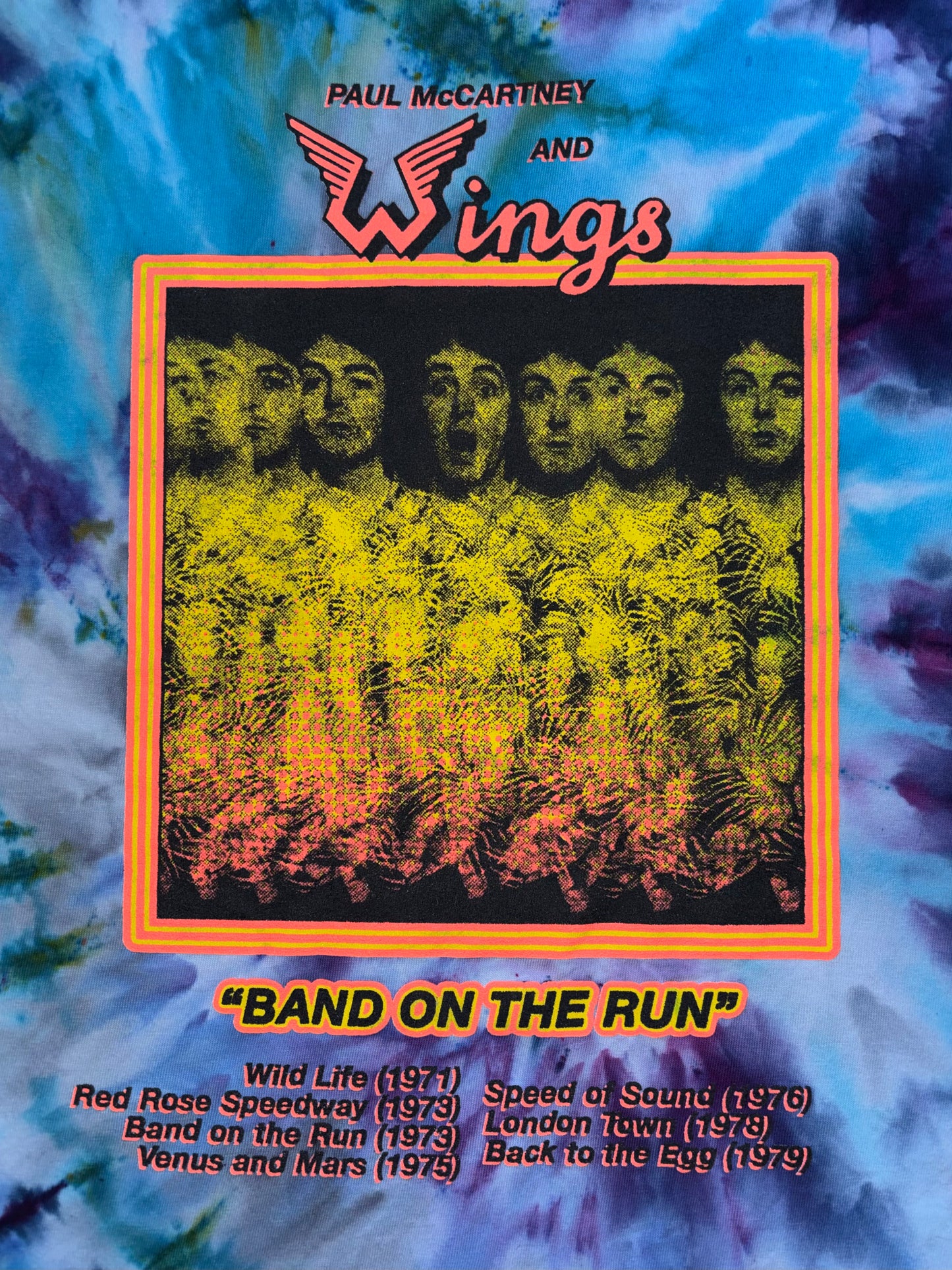 Wings "Monkberry Moon" tie-dyed short sleeve