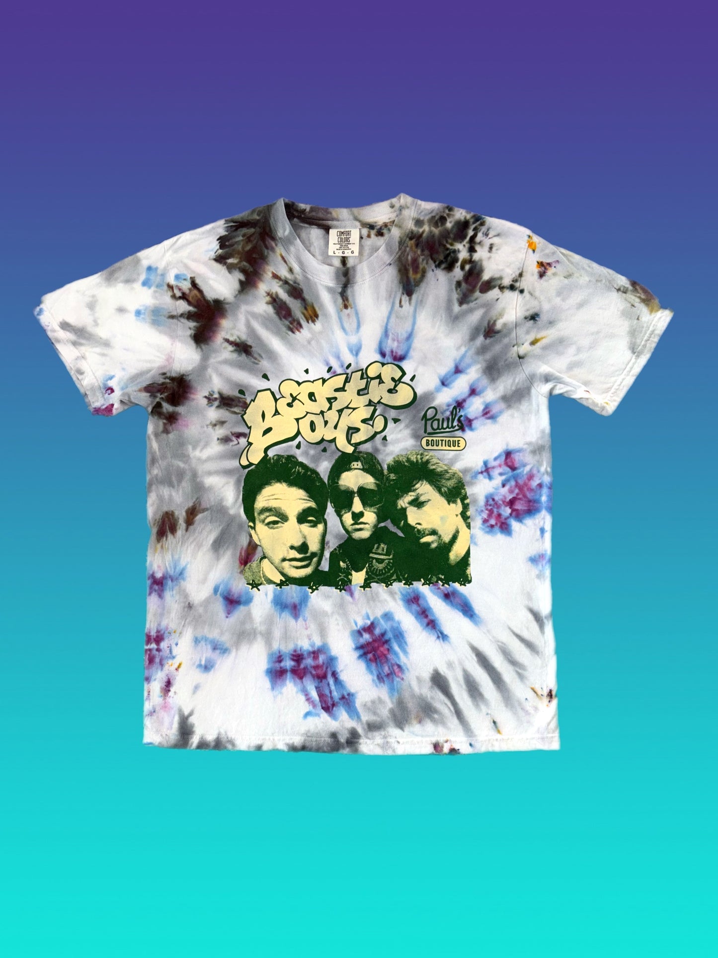 Beastie Boys Dyed Short Sleeve Shirt - "No Sleep Till Brooklyn" dye colorway