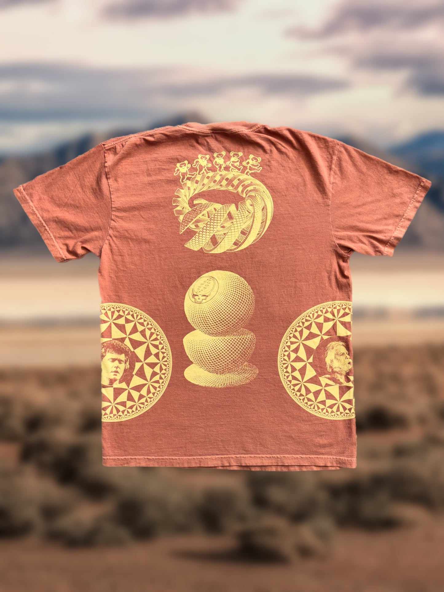 "Sphere Your Face" Short Sleeve Shirt - desert color