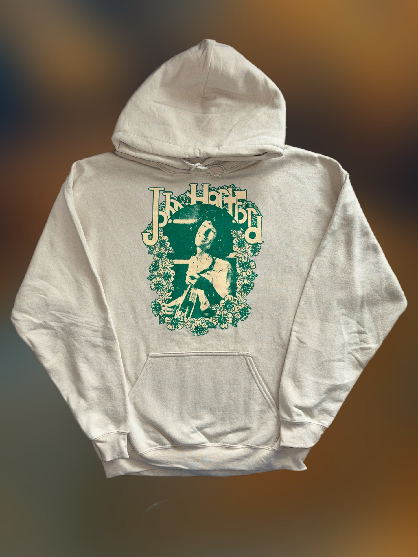 John Hartford beige hoodie