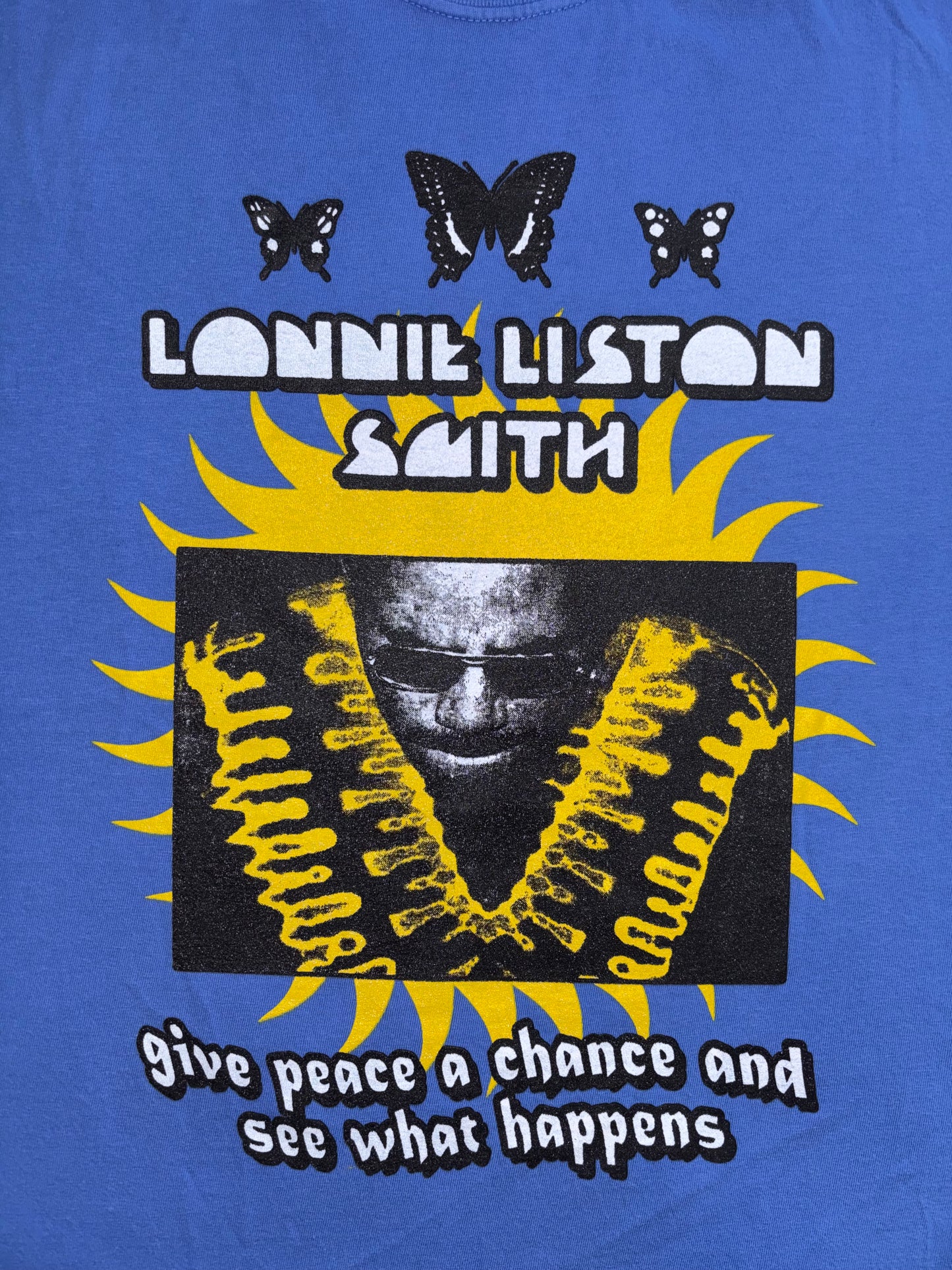 Lonnie Liston Smith 'Give Peace a Chance' solid t-shirt