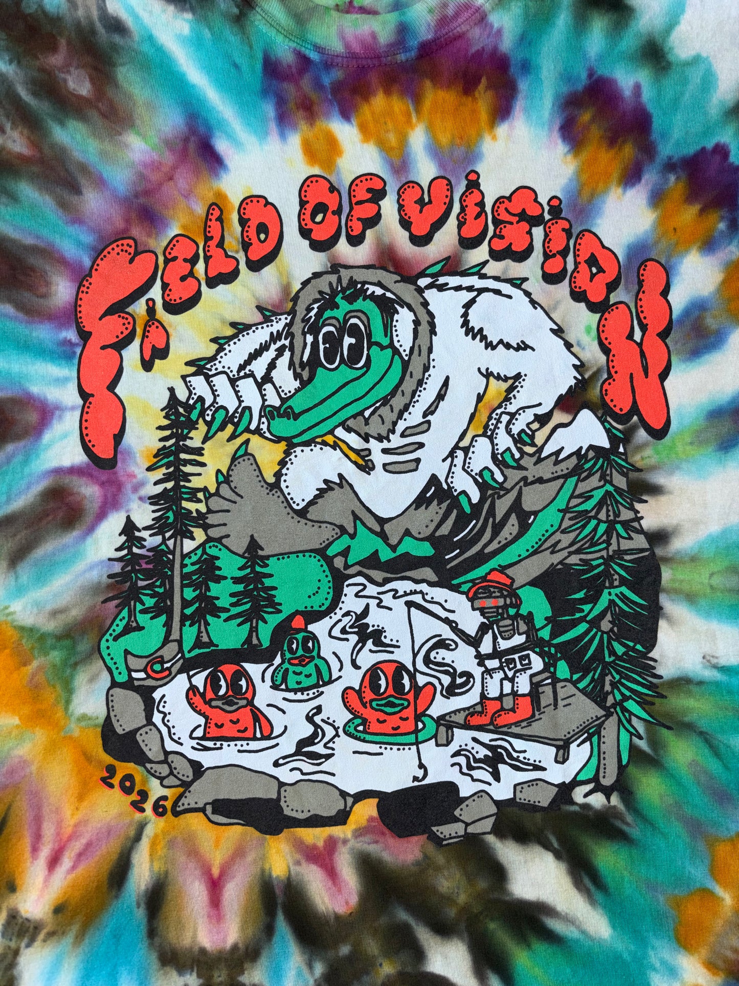 *PRE ORDER* FIELD OF VISION 2026 tie-dyed comfort colors