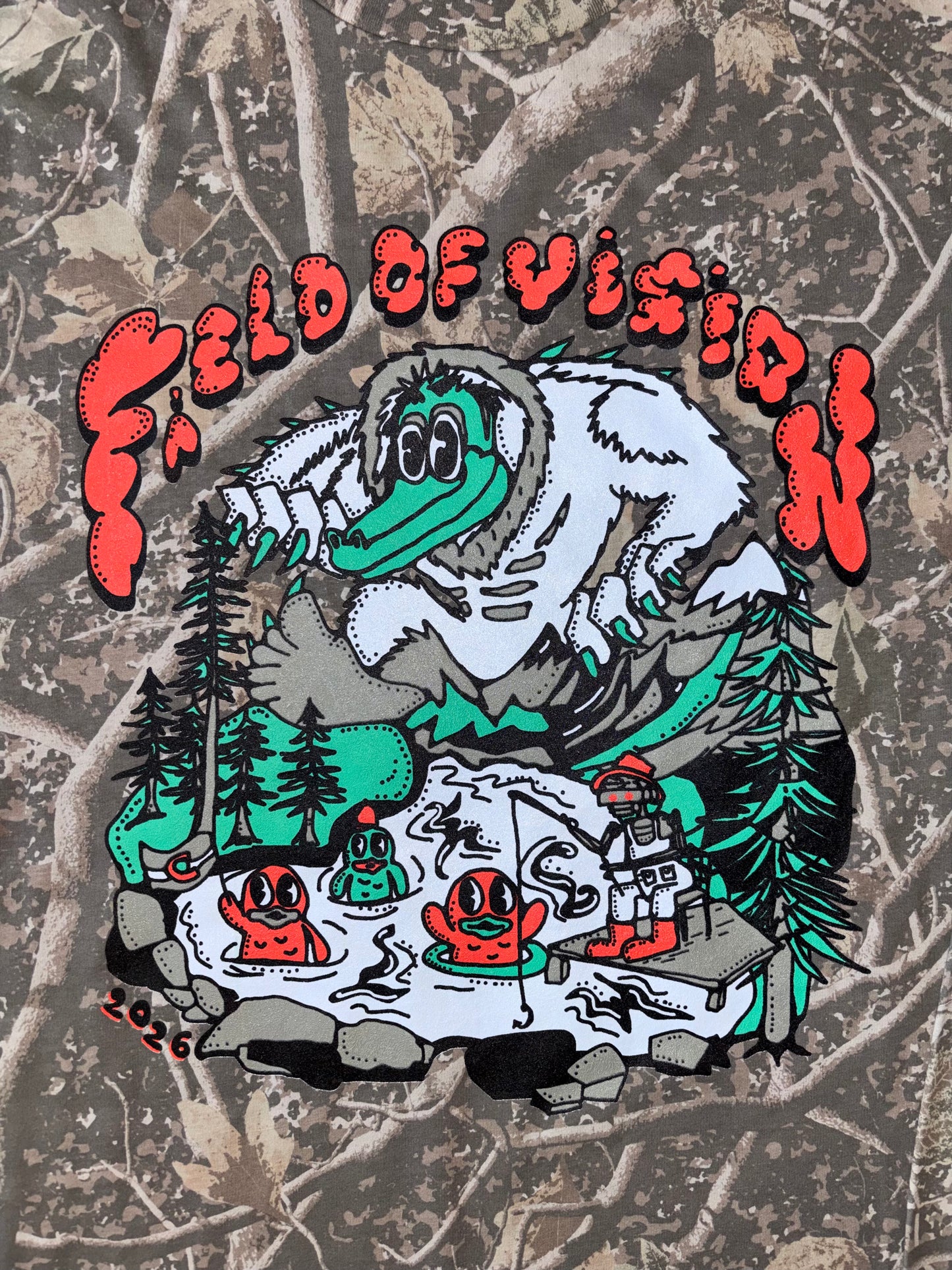 *PRE ORDER* FIELD OF VISION 2026 camo long sleeve