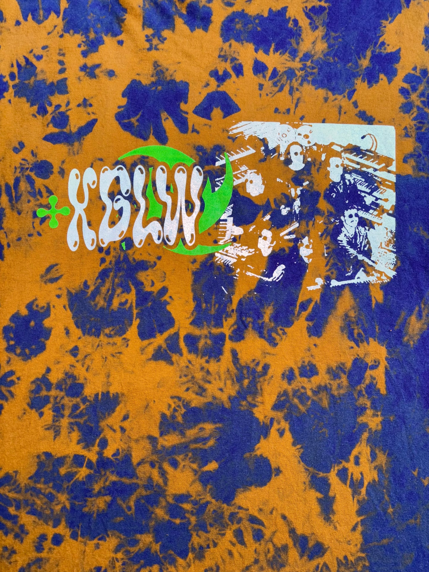 "Nathan" KGLW tie-dyed long sleeve shirt
