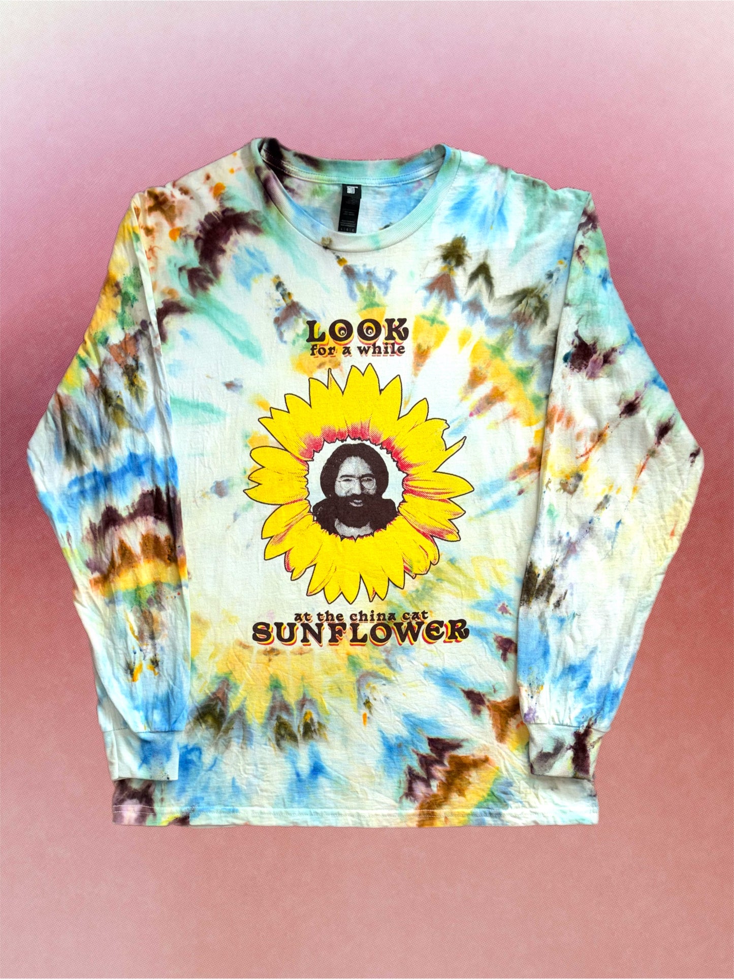 China>Rider ice-dyed long sleeve