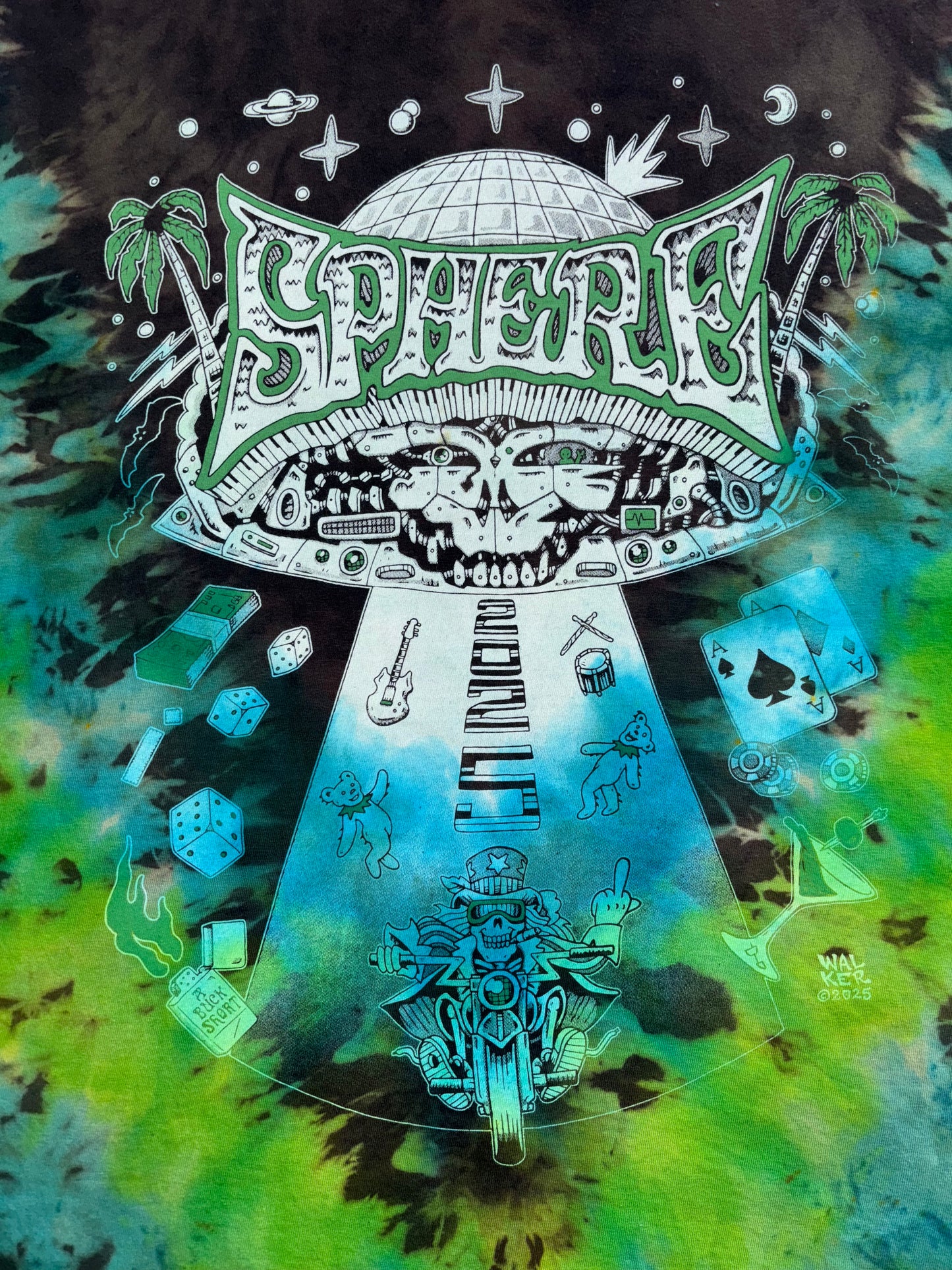 Sphere Abduction reverse double-dye