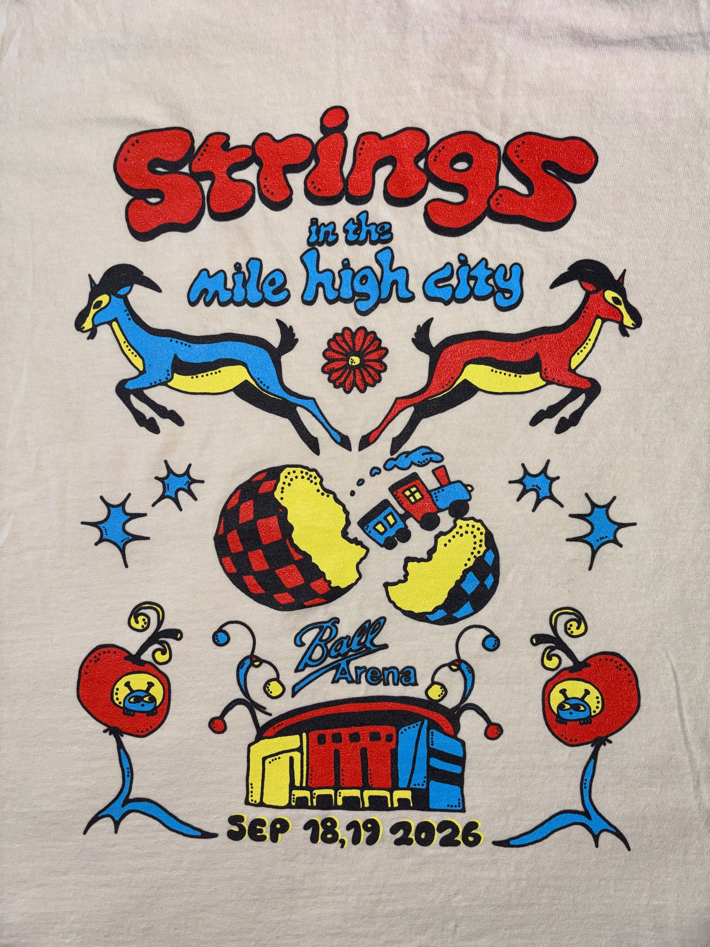 *PRE-ORDER* STRINGS BALL ARENA solid comfort colors t-shirt