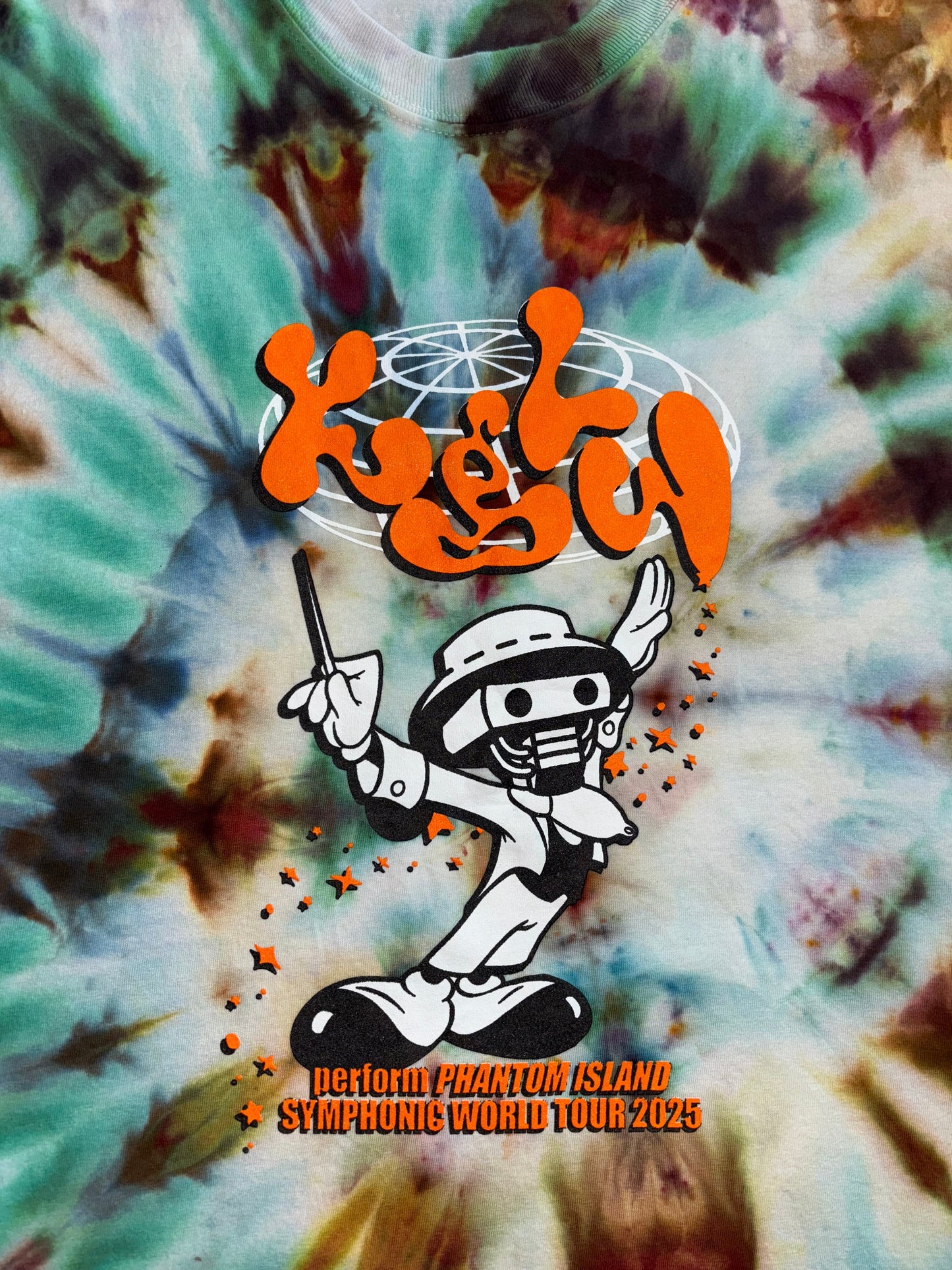 KGLW SYMPHONIC TOUR 2025 SHORT SLEEVE TIE-DYE TEE