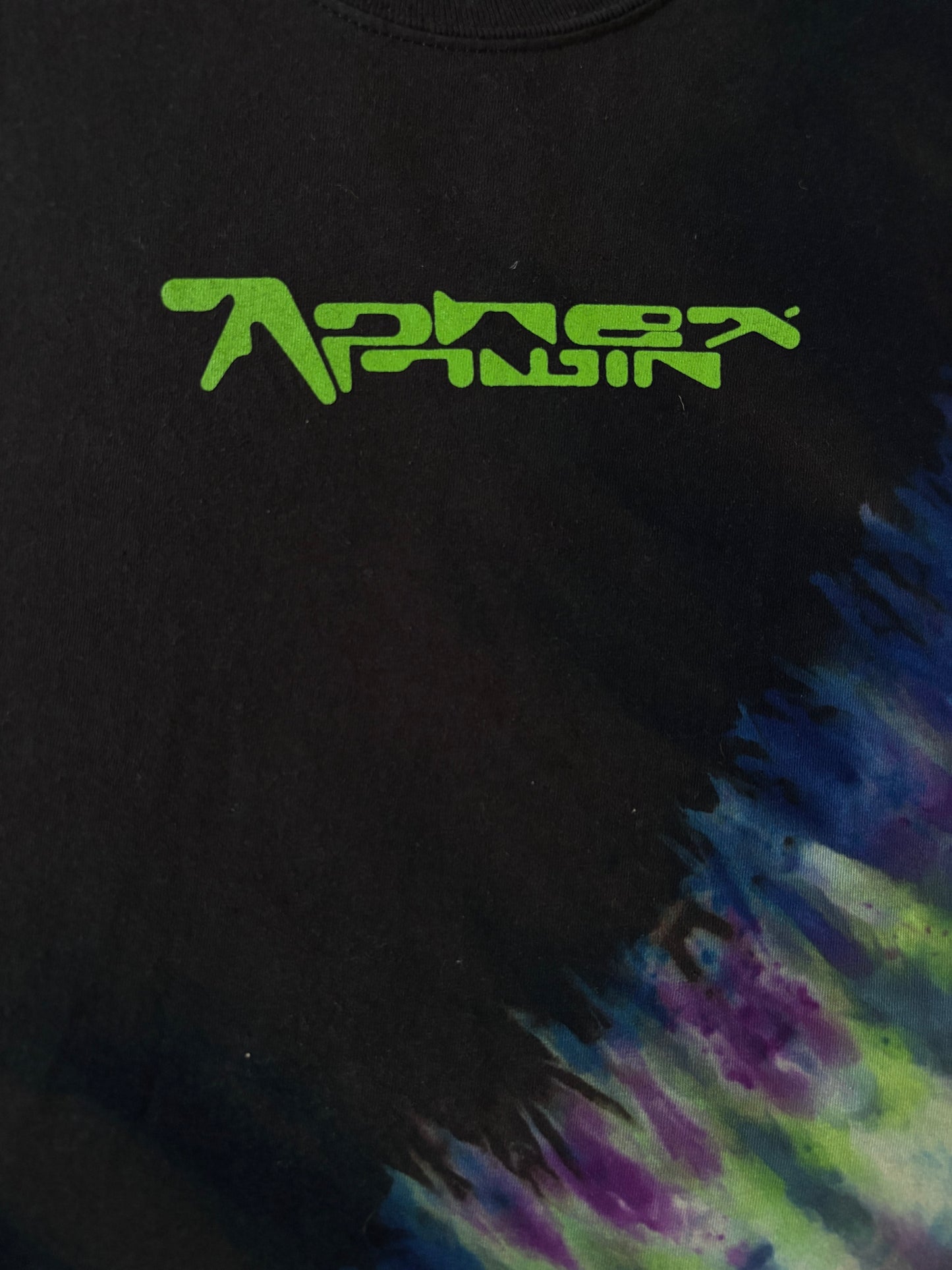 Aphex Twin tie-dyed t-shirt