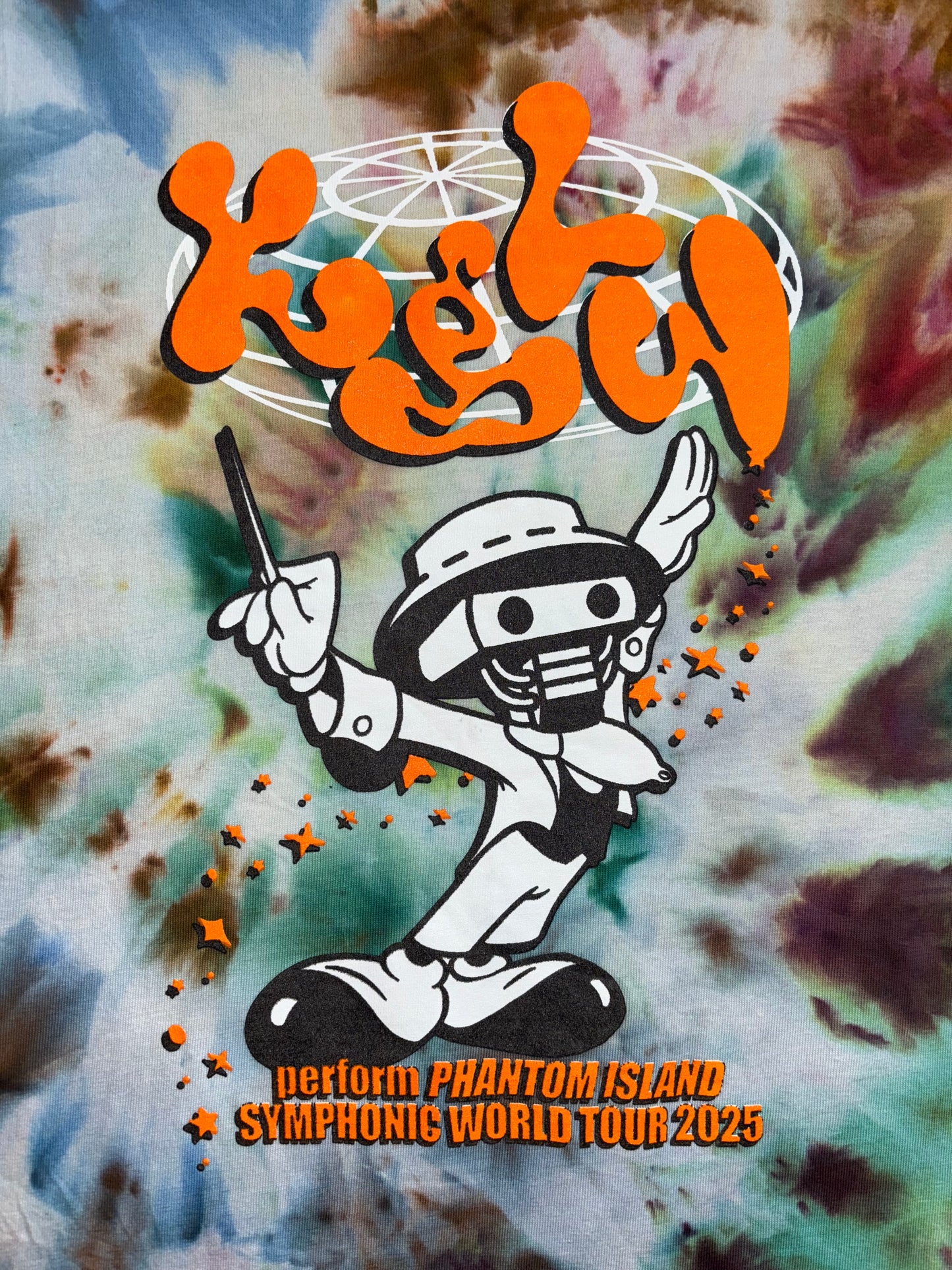 KGLW SYMPHONIC TOUR 2025 LONG SLEEVE TIE-DYE TEE