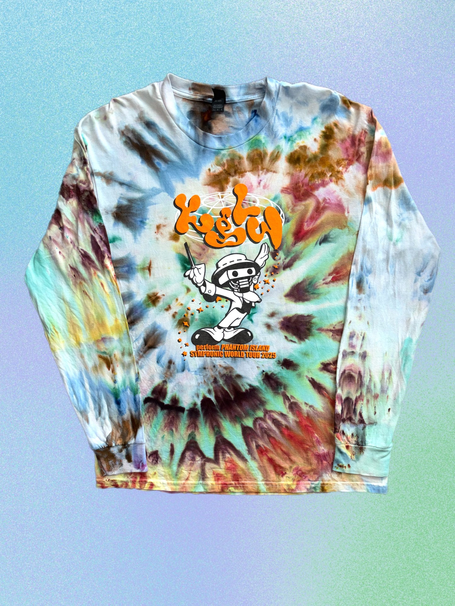 KGLW SYMPHONIC TOUR 2025 LONG SLEEVE TIE-DYE TEE