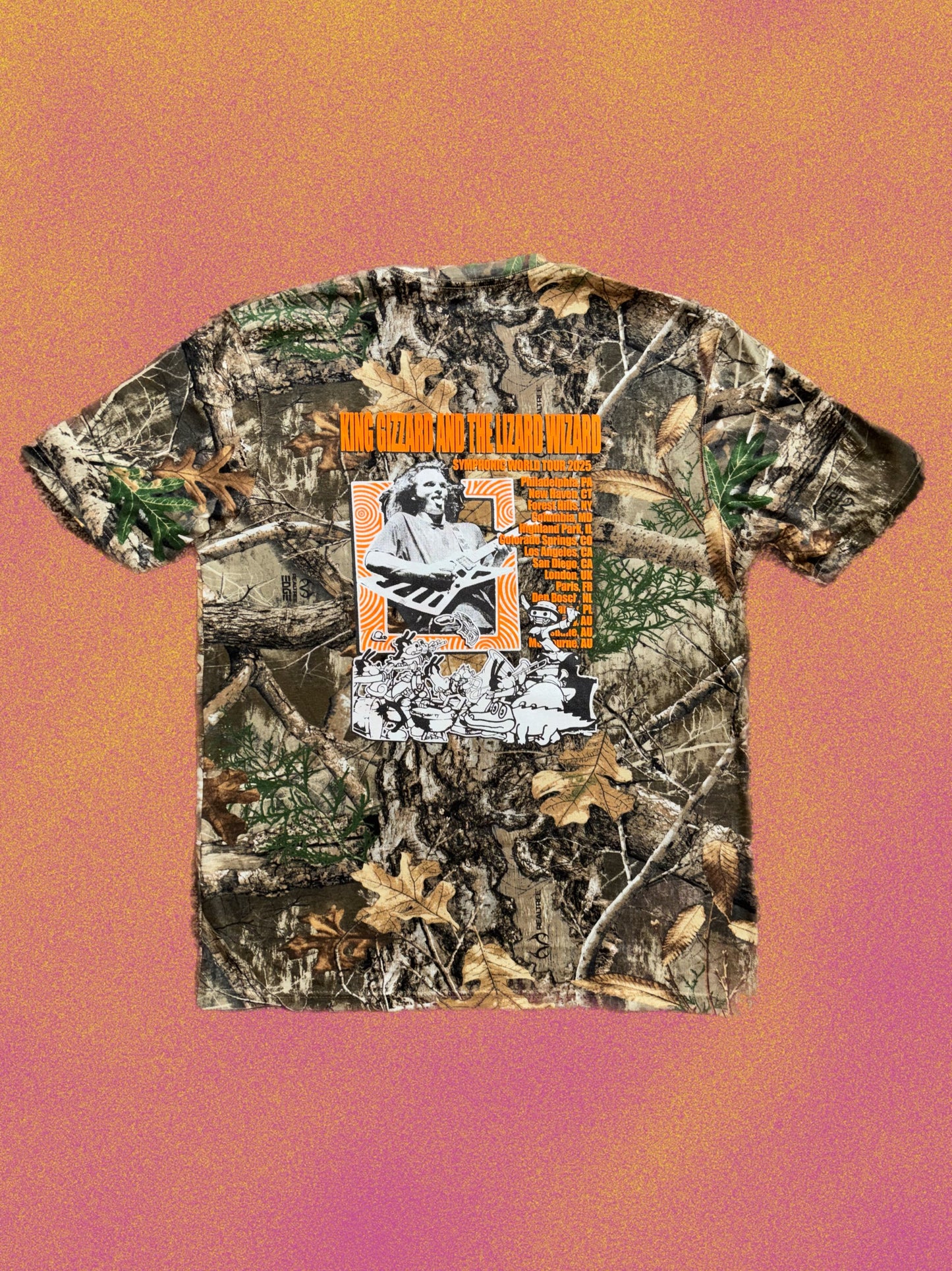 KGLW SYMPHONIC TOUR 2025 SHORT SLEEVE CAMO TEE
