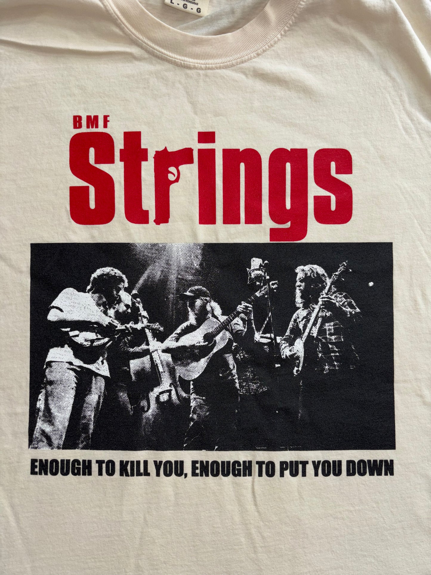 *PRE ORDER* Soprano Strings - Solid Short Sleeve (ivory comfort colors)