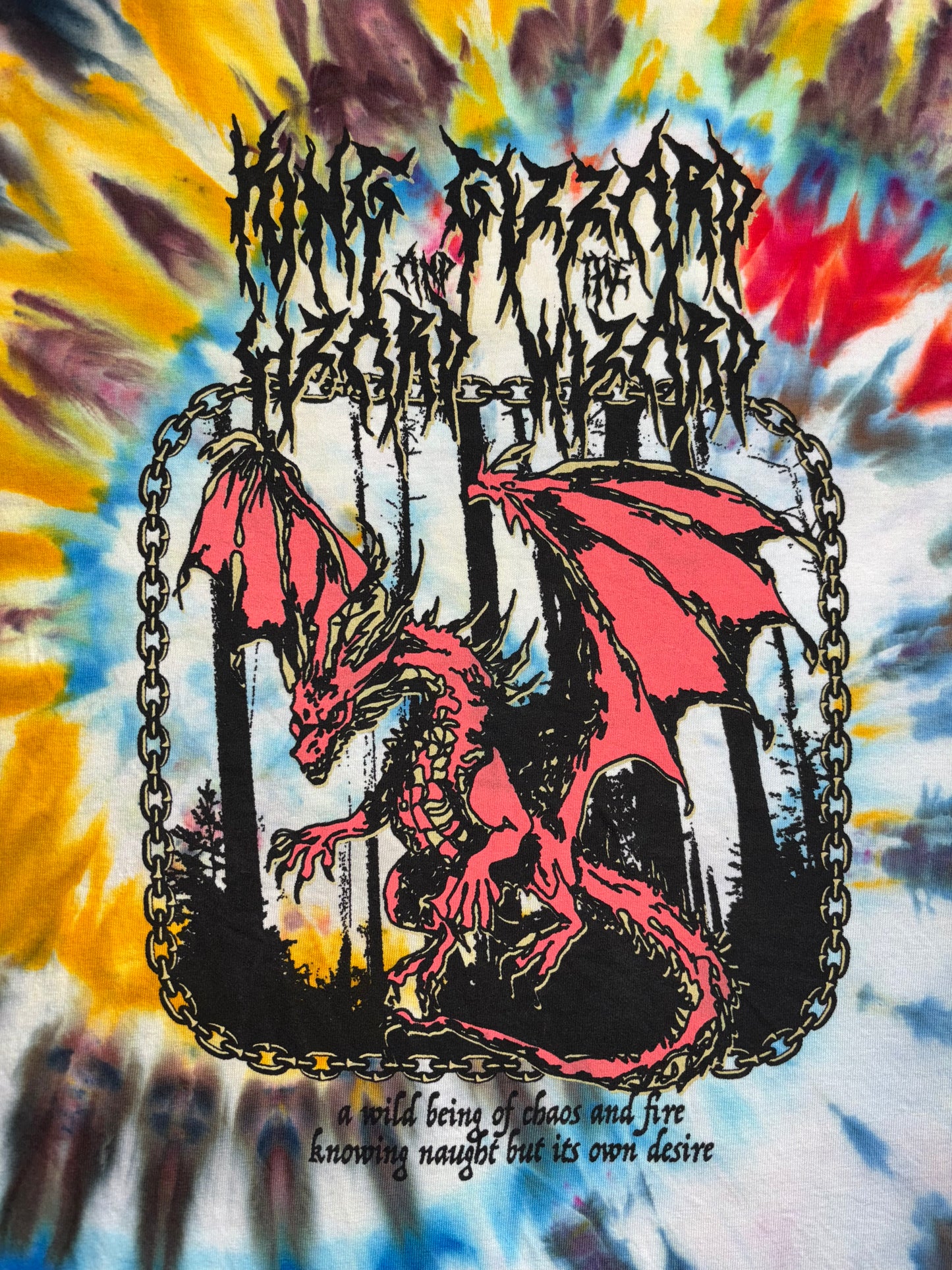 KGLW Dragon Tie-Dyed Short Sleeve