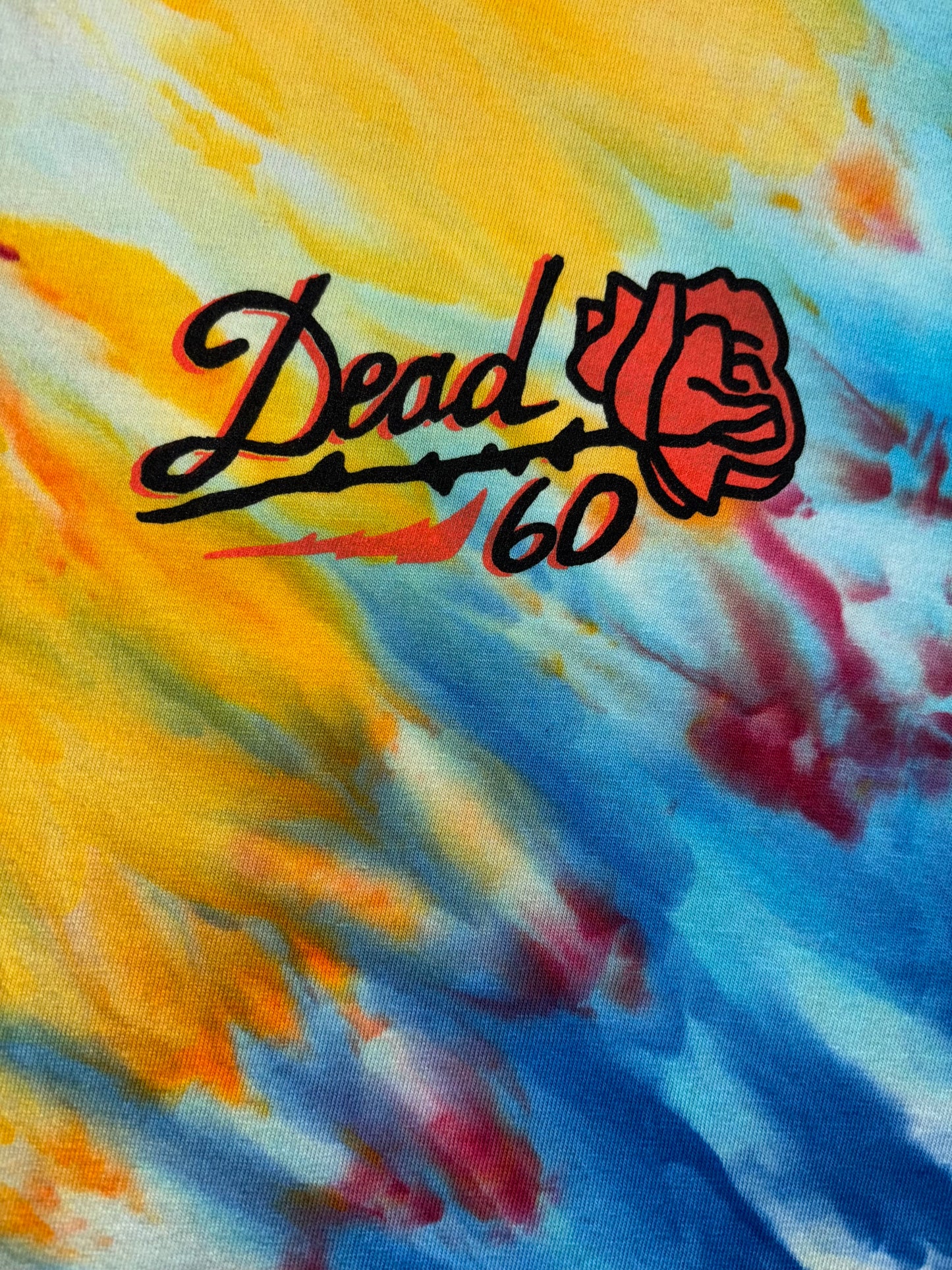 *PRE-ORDER* GD60: DEAD BILLY STURGILL TREY (LIGHTNING ICE-DYED LONG SLEEVE)