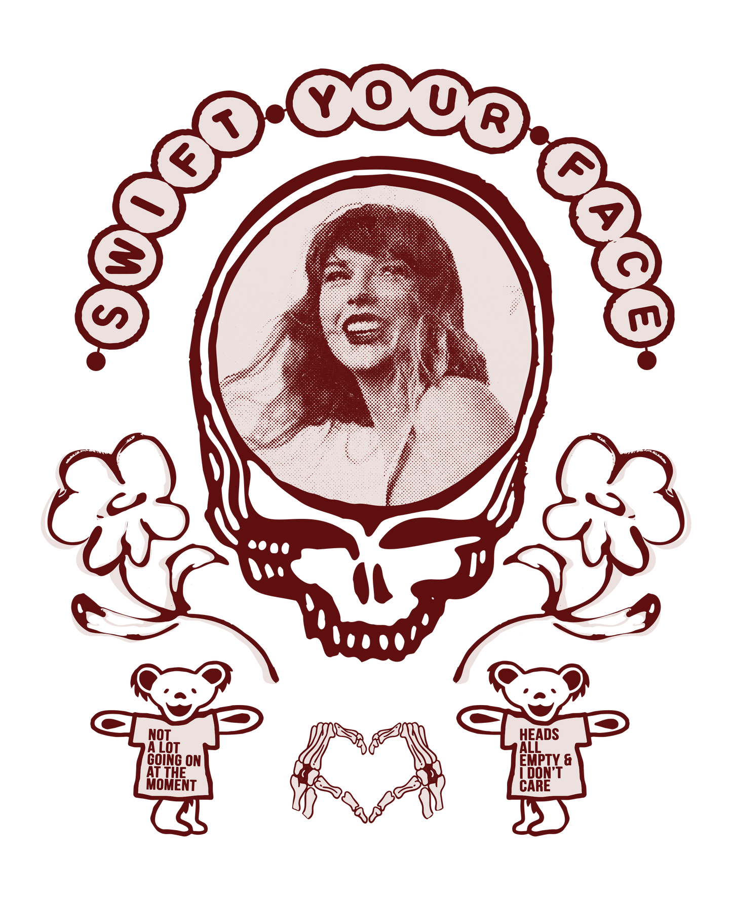 SWIFT YOUR FACE <3 DYED SHORT SLEEVE