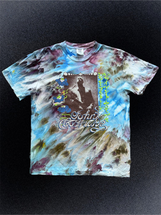 'Trane's Spirit 'concert in japan' tie-dyed shirt