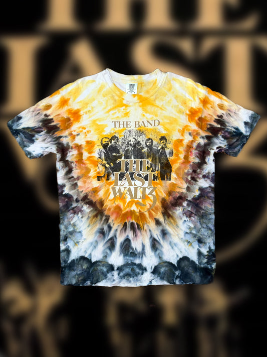 THE BAND - LAST WALTZ tie-dyed comfort colors t-shirt