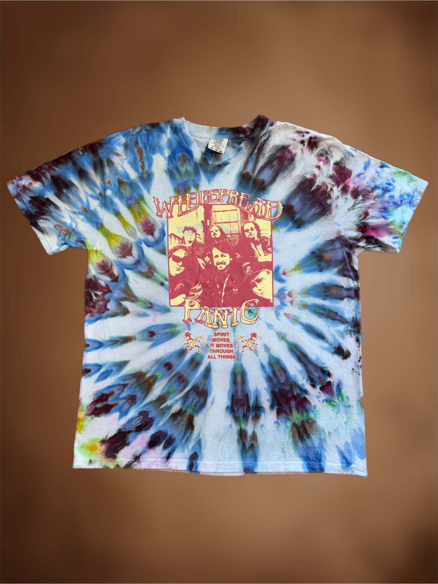 WIIIIDESPREAD MF ICE-DYED COMFORT COLORS T-SHIRT