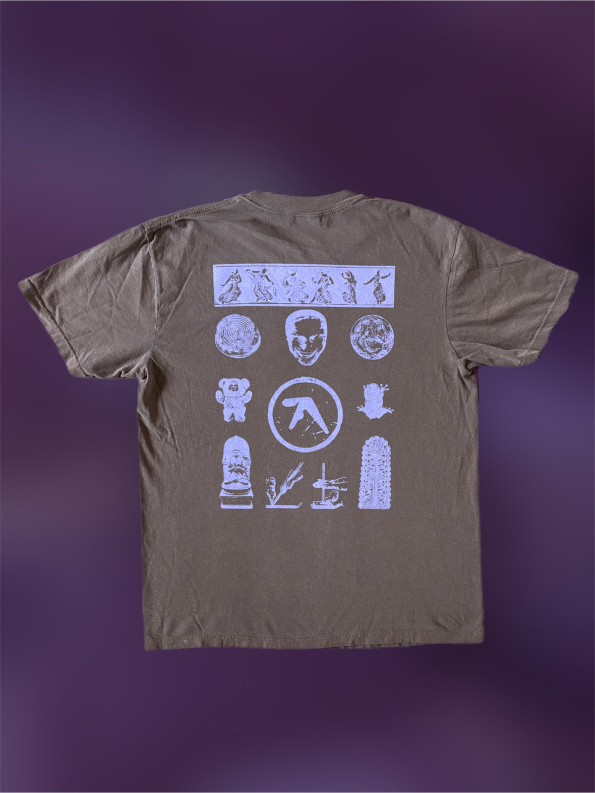 Aphex Twin espresso comfort colors t-shirt
