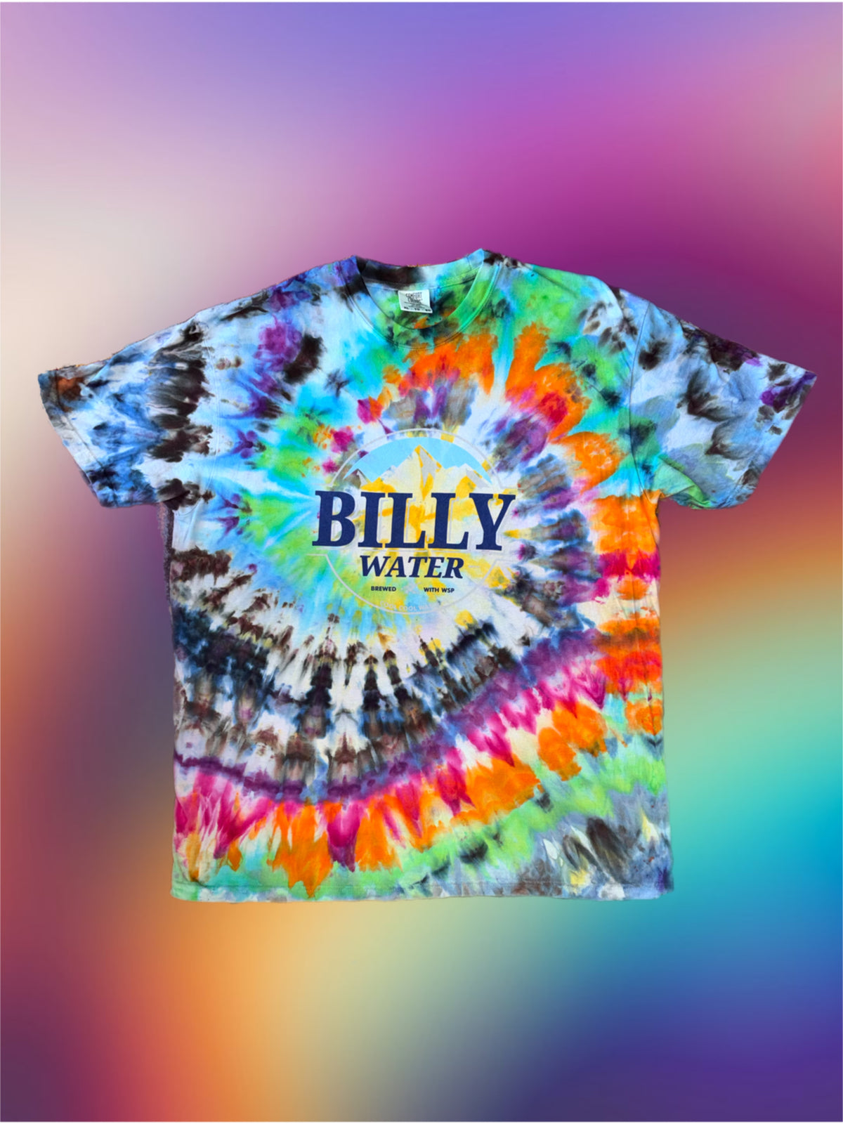 BILLY WATER comfort colors tie-dyes