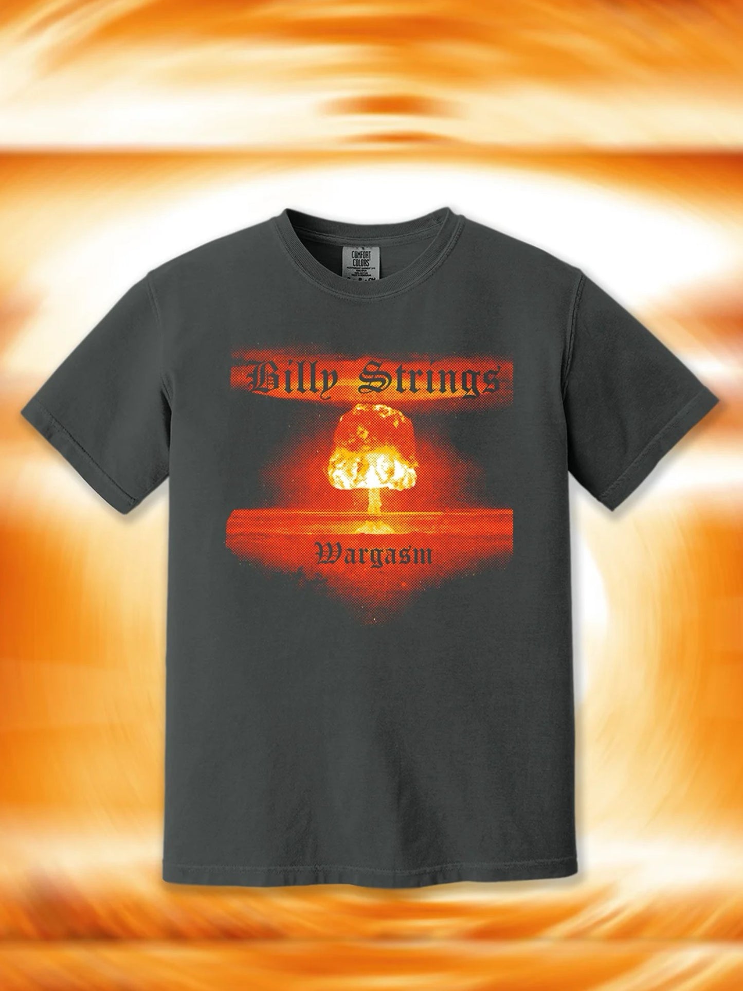 Billy Wargasm pepper comfort colors short sleeve shirt