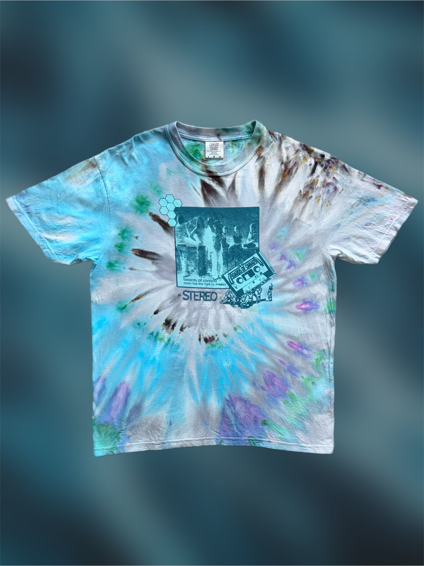 Boards have the right to Canada tie-dyed comfort colors t-shirt