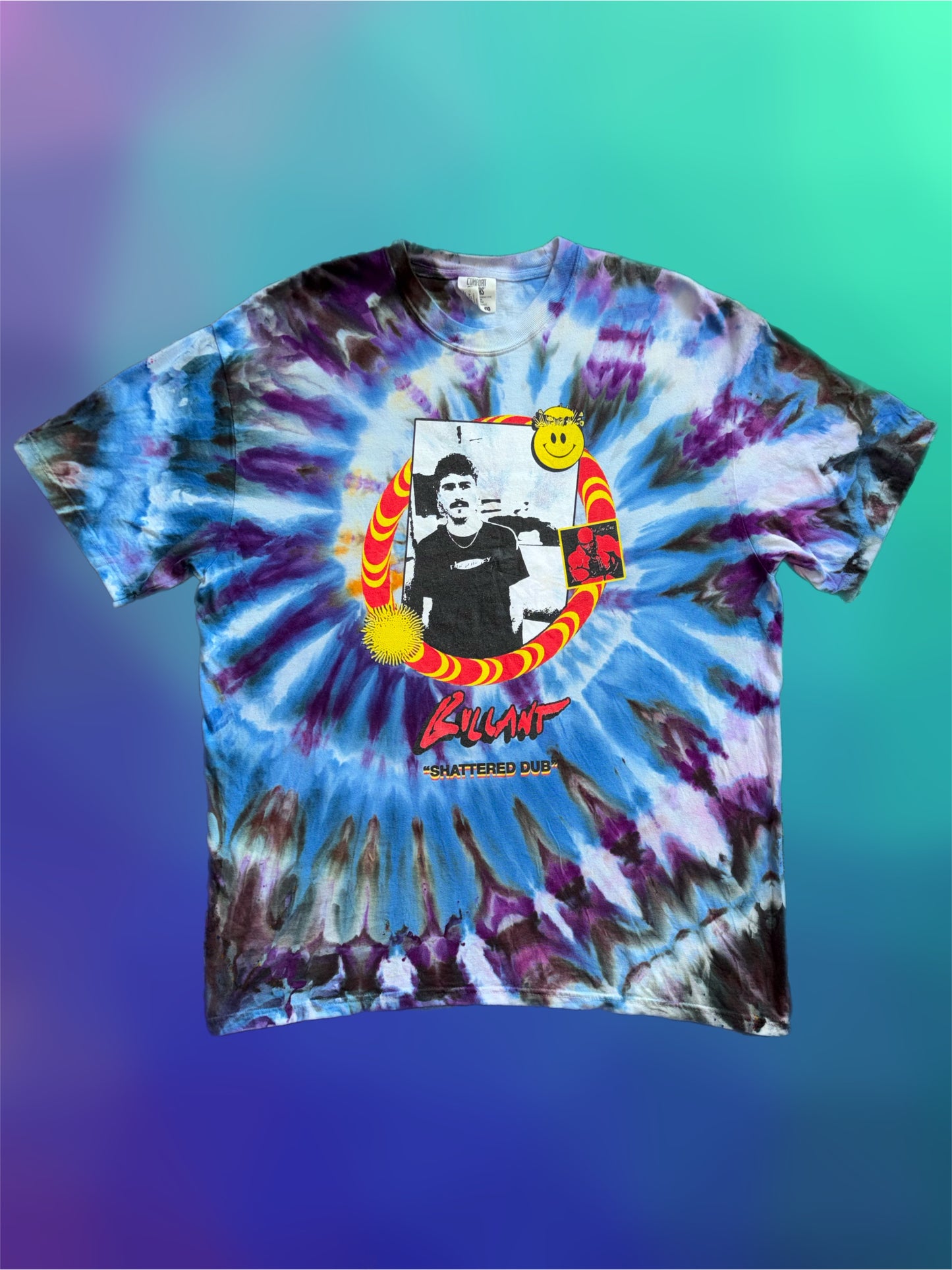 BULLANT "shattered dub" tie-dyed comfort colors