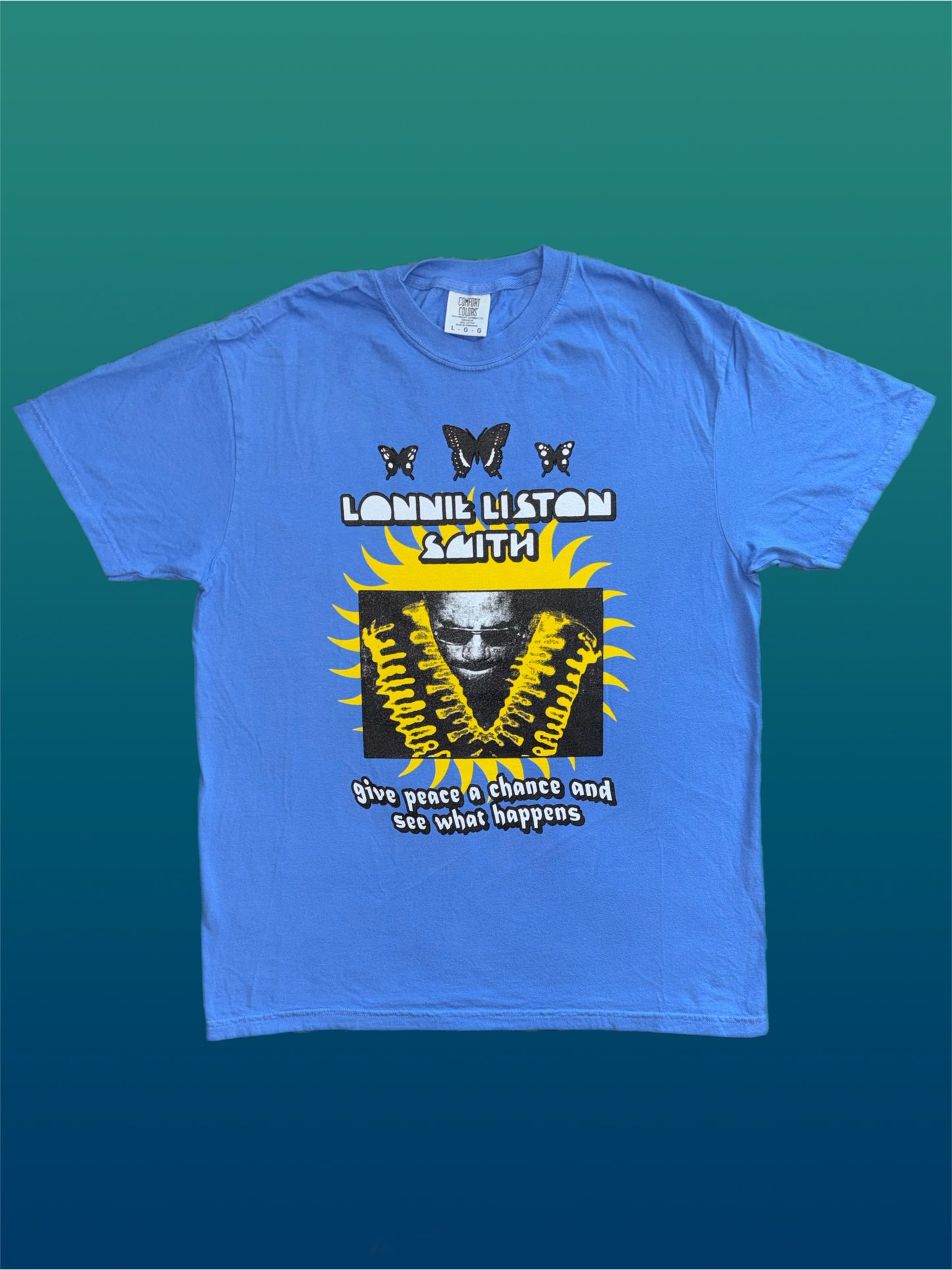 Lonnie Liston Smith 'Give Peace a Chance' solid t-shirt