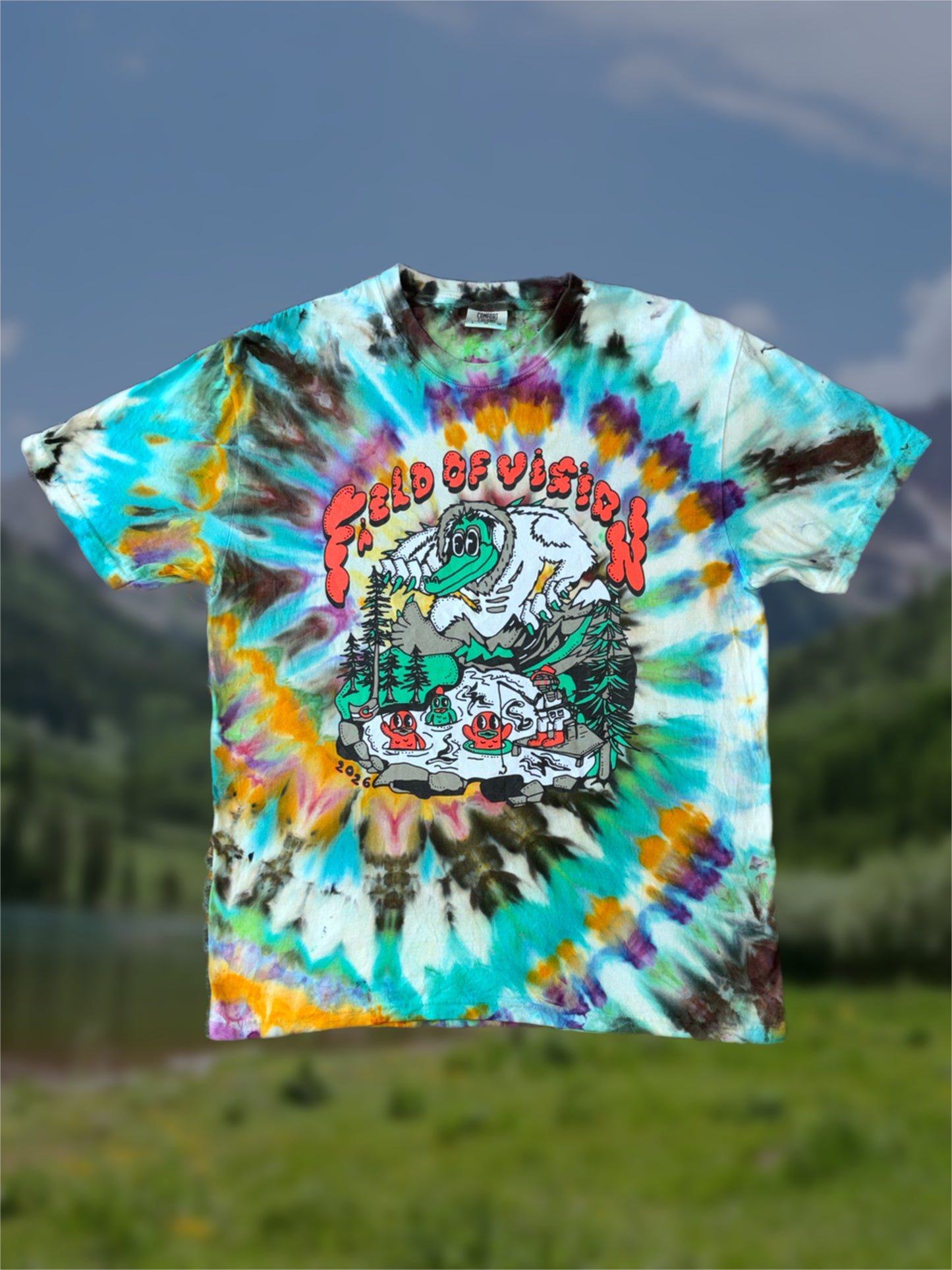 *PRE ORDER* FIELD OF VISION 2026 tie-dyed comfort colors