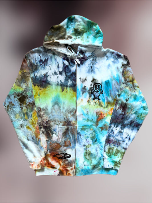 KGLW zip-up hooded sweatshirt