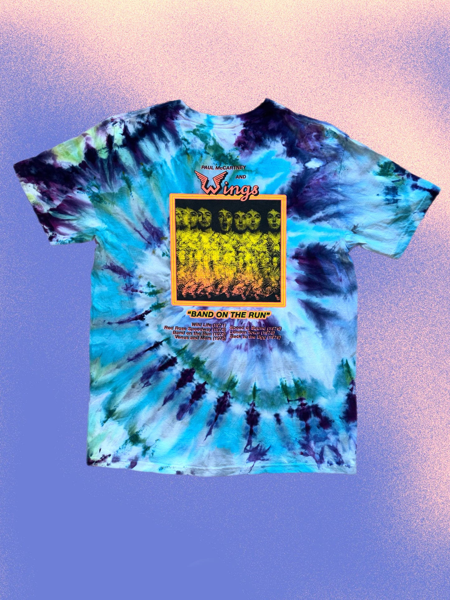 Wings "Monkberry Moon" tie-dyed short sleeve