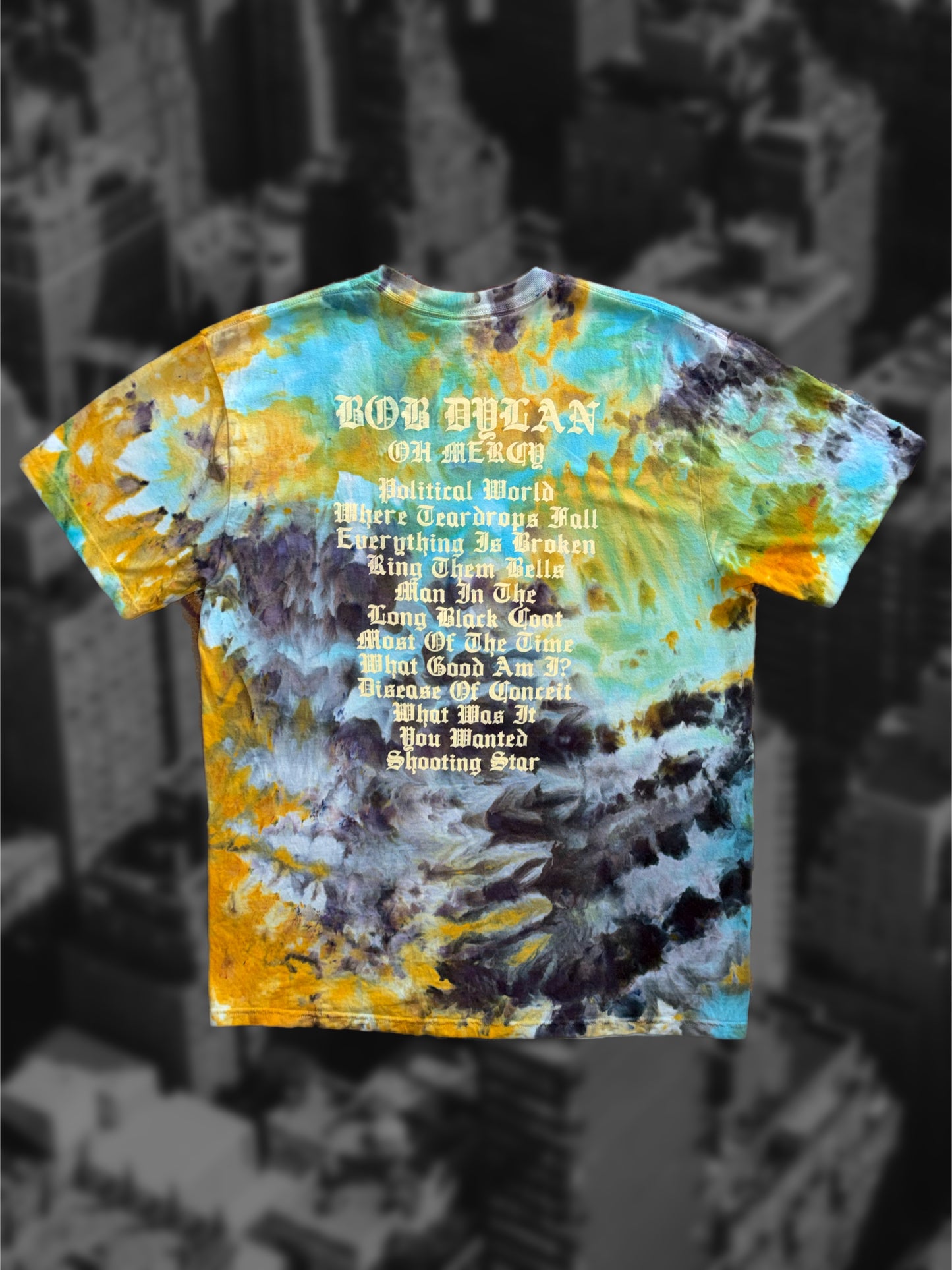 Dylan "Oh Mercy" - tie-dyed comfort colors