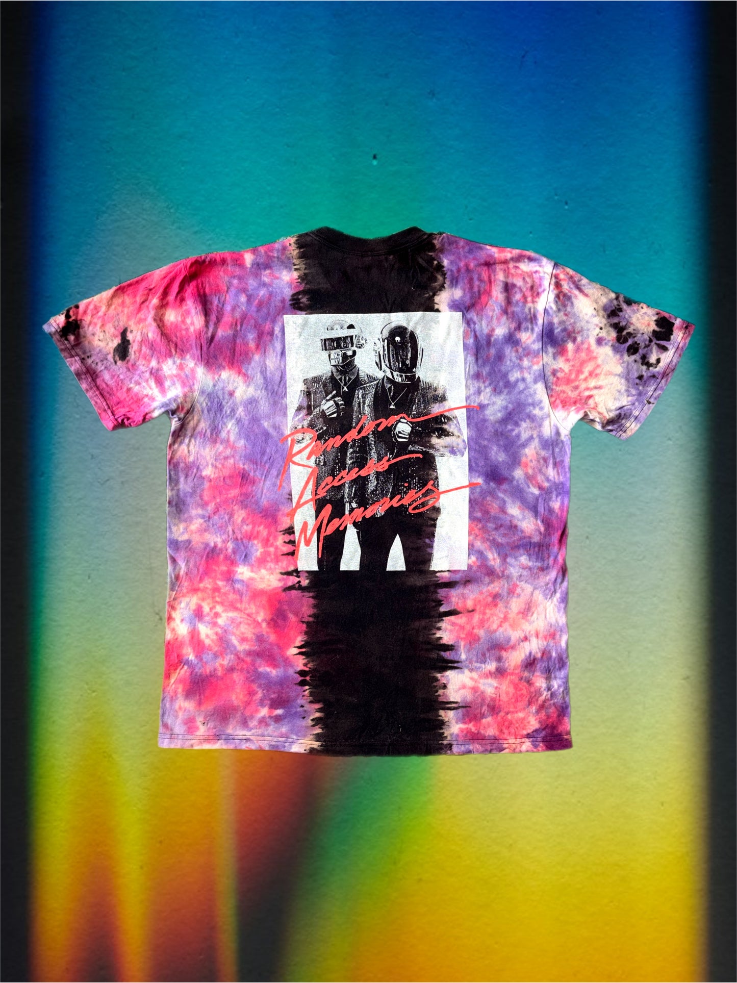 Daft Robots tie-dyed comfort colors t-shirt