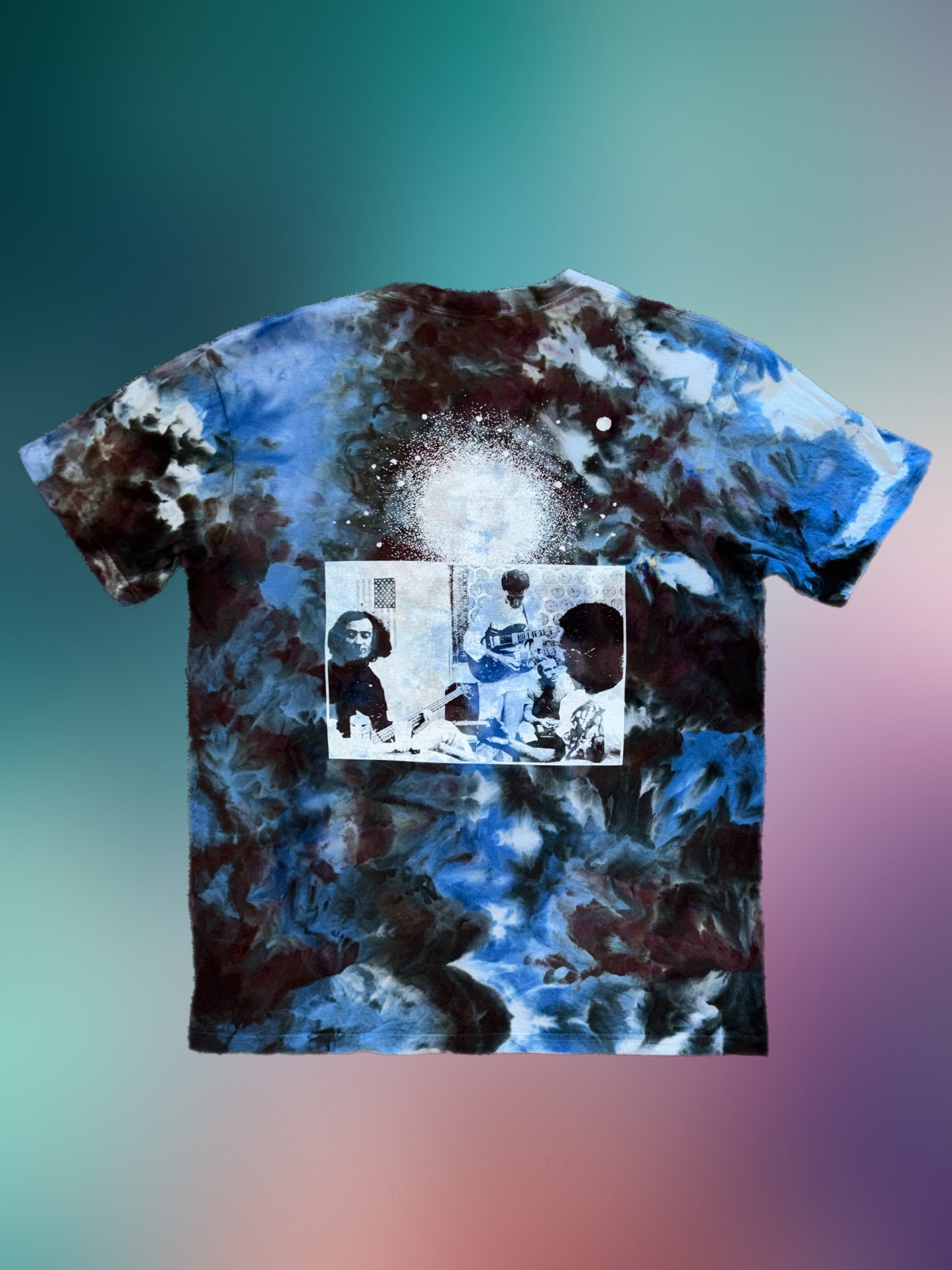 Mahavishnu Orchestra  tie-dyed short sleeve