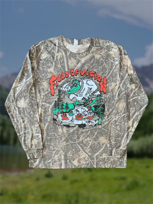 *PRE ORDER* FIELD OF VISION 2026 camo long sleeve