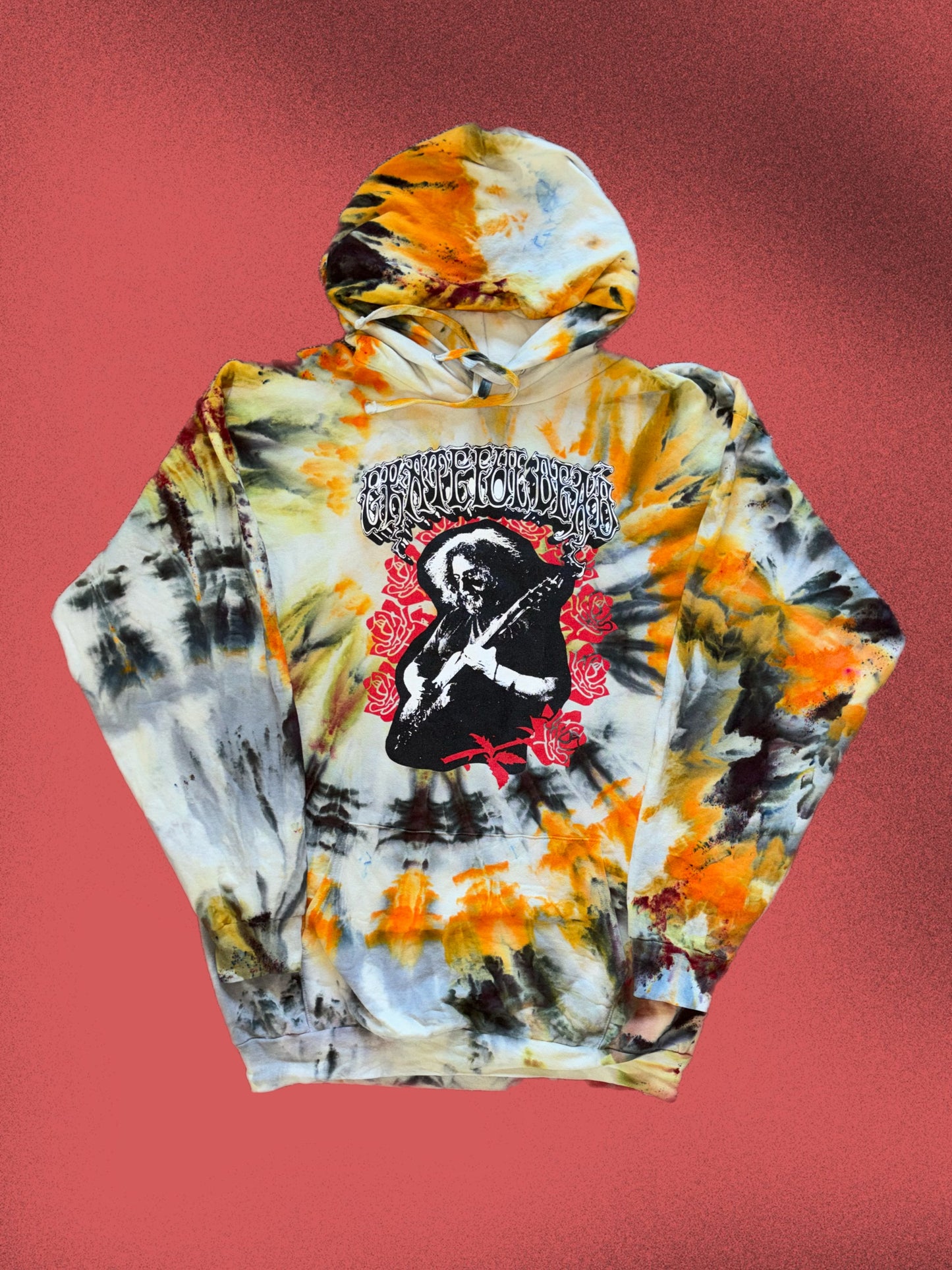 "Jerry Jack Straw" Tie-Dyed Hoodie