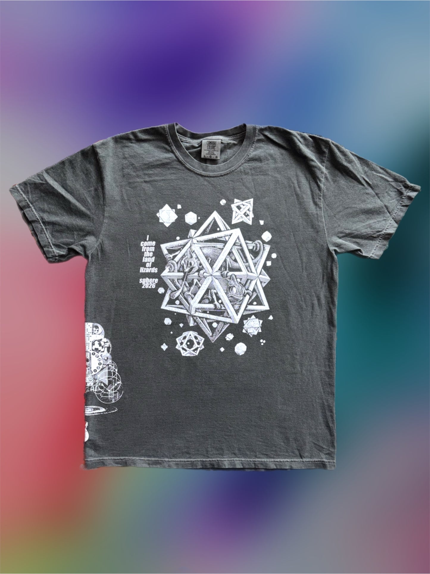 Lizards in the Round Room 360 t-shirt
