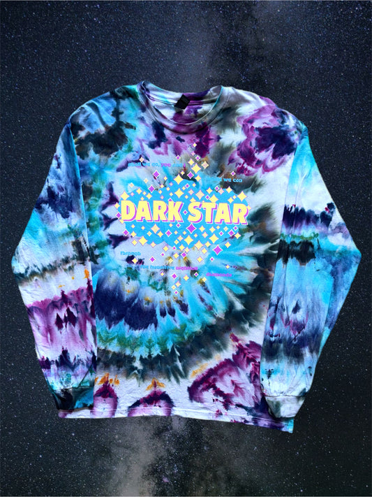 "Dark Star" Dyed Long Sleeve Shirt