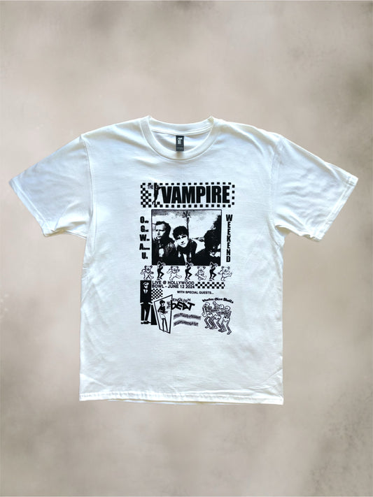 Vampire Ska Weekend Shirt - White