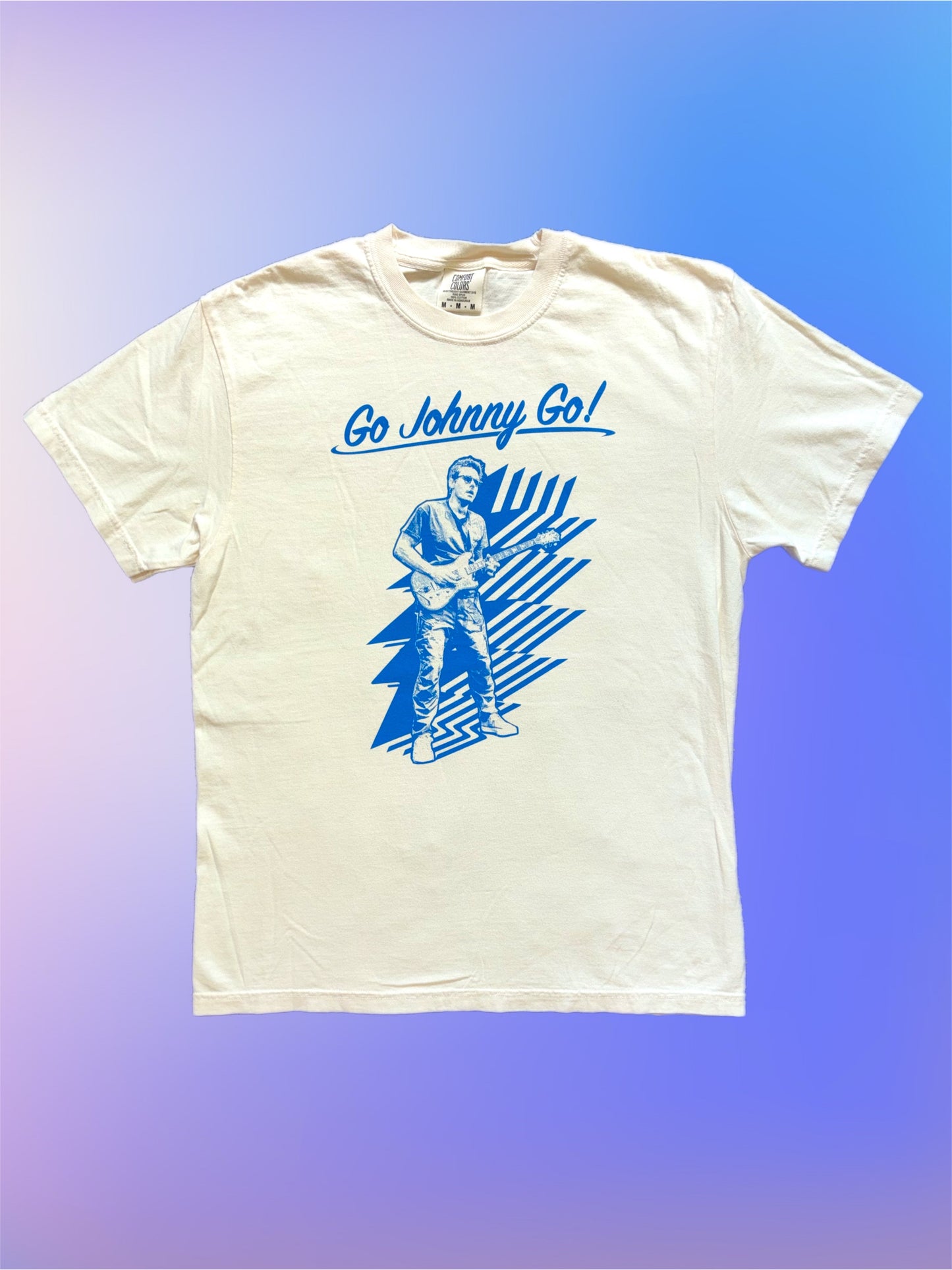 Go Johnny Go - short sleeve ivory shirt