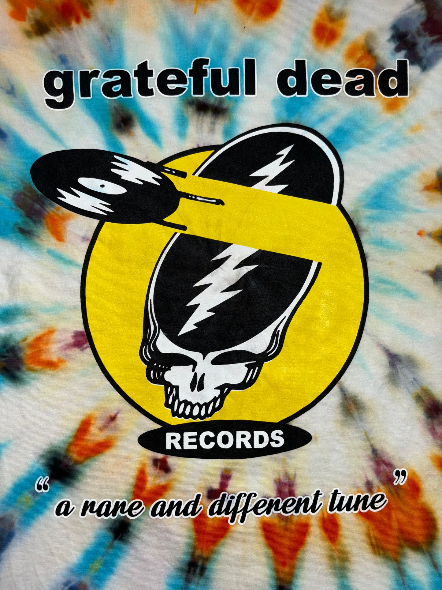 Grateful Dead Records Tie-Dyed Long Sleeve - "Europe '72" Dye