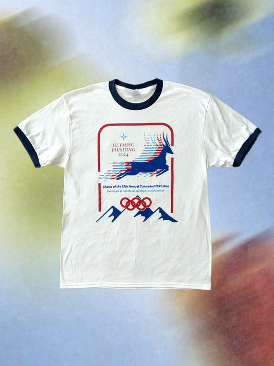 "Olympic Phishing" Short Sleeve Shirt - on ringer