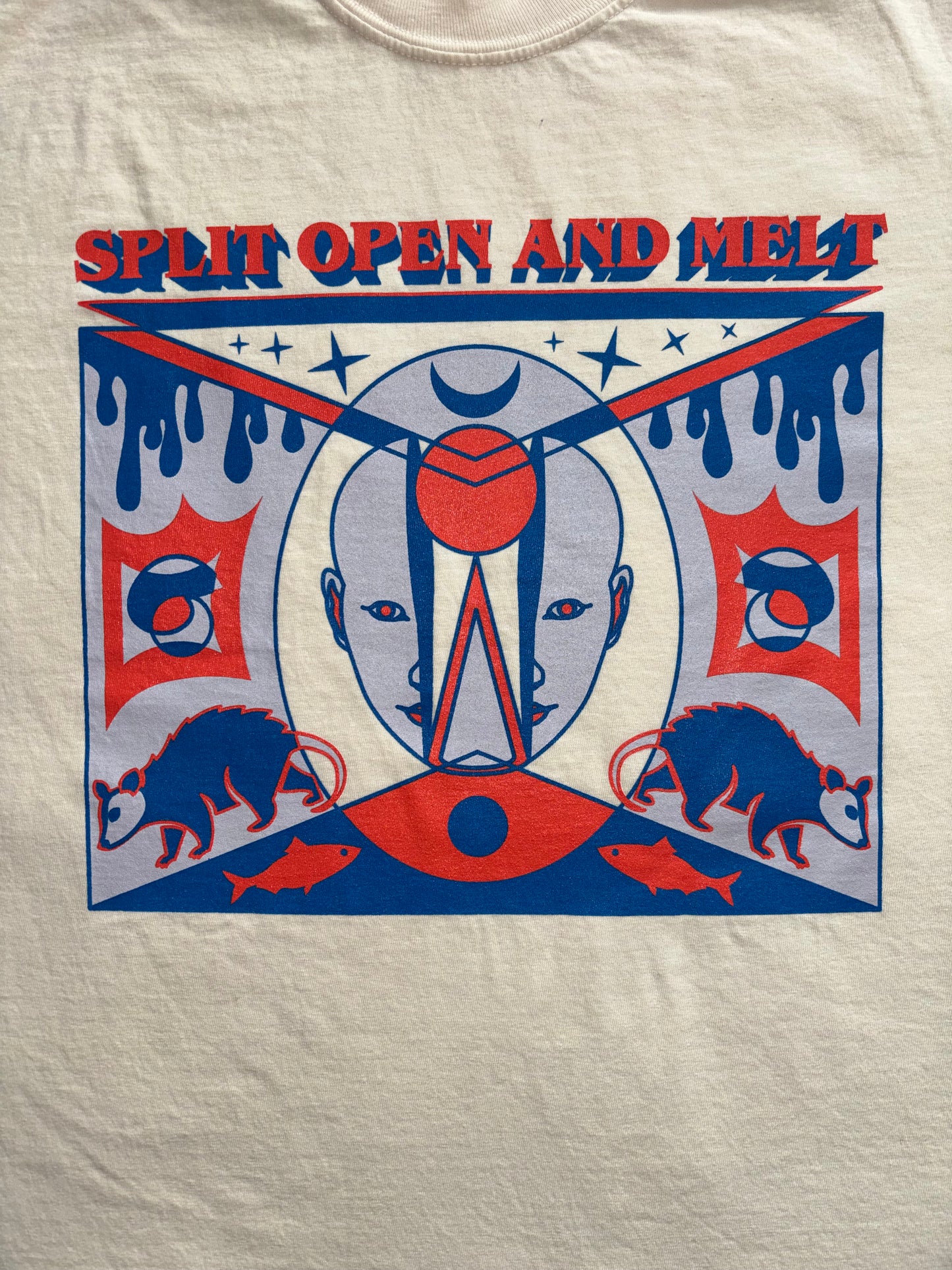 Split Open & Melt solid t-shirt (Copy)