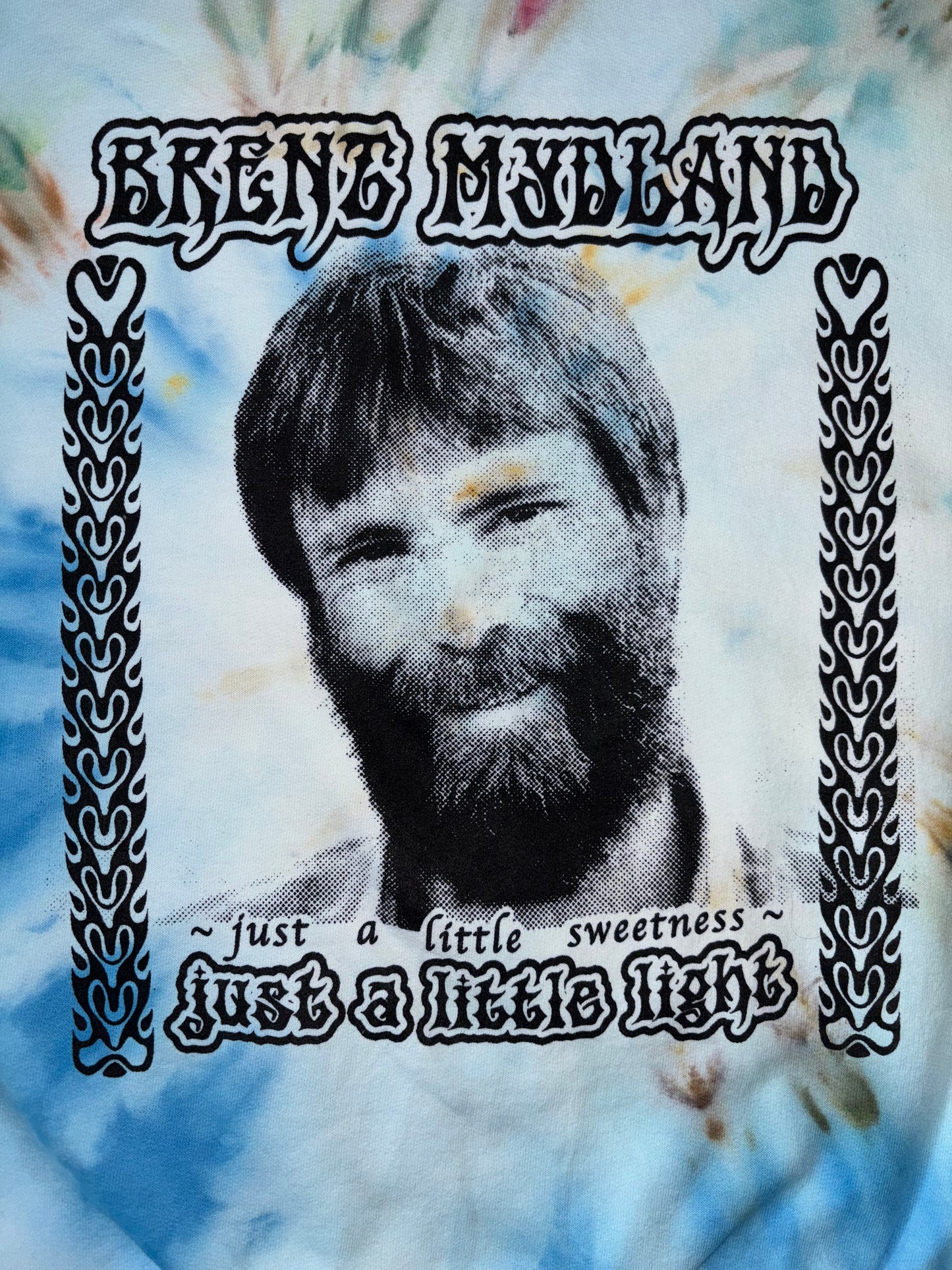 Brent Mydland Short Sleeve Shirt - "Just A Little Sweetness" dye colorway