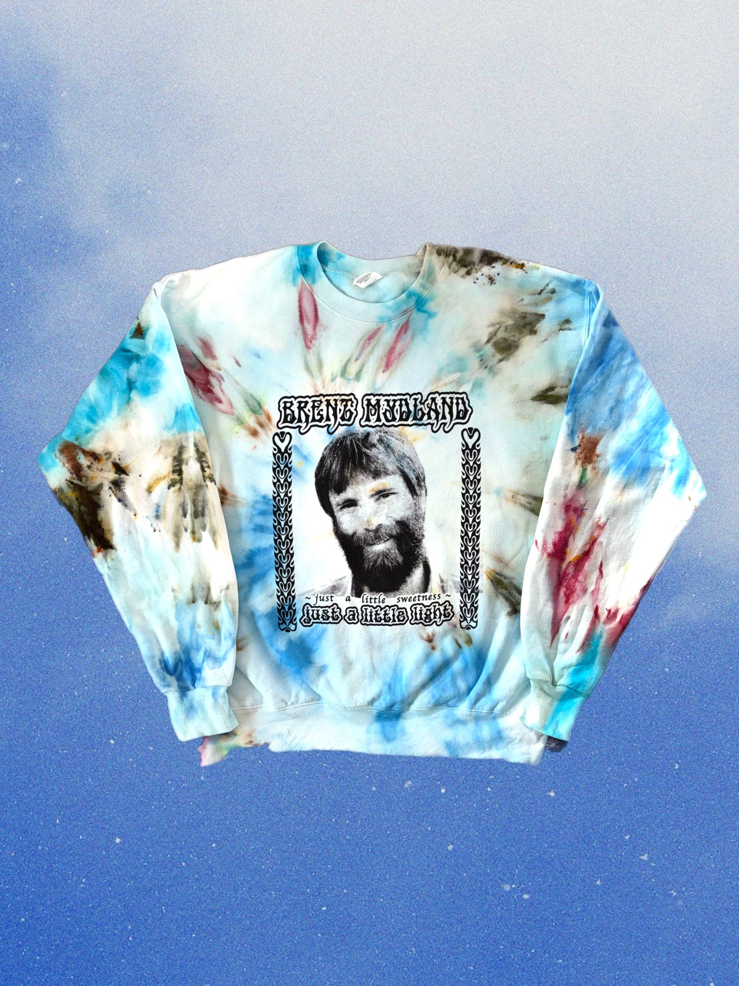 Brent Mydland Crewneck - "Just A Little Light" dye colorway