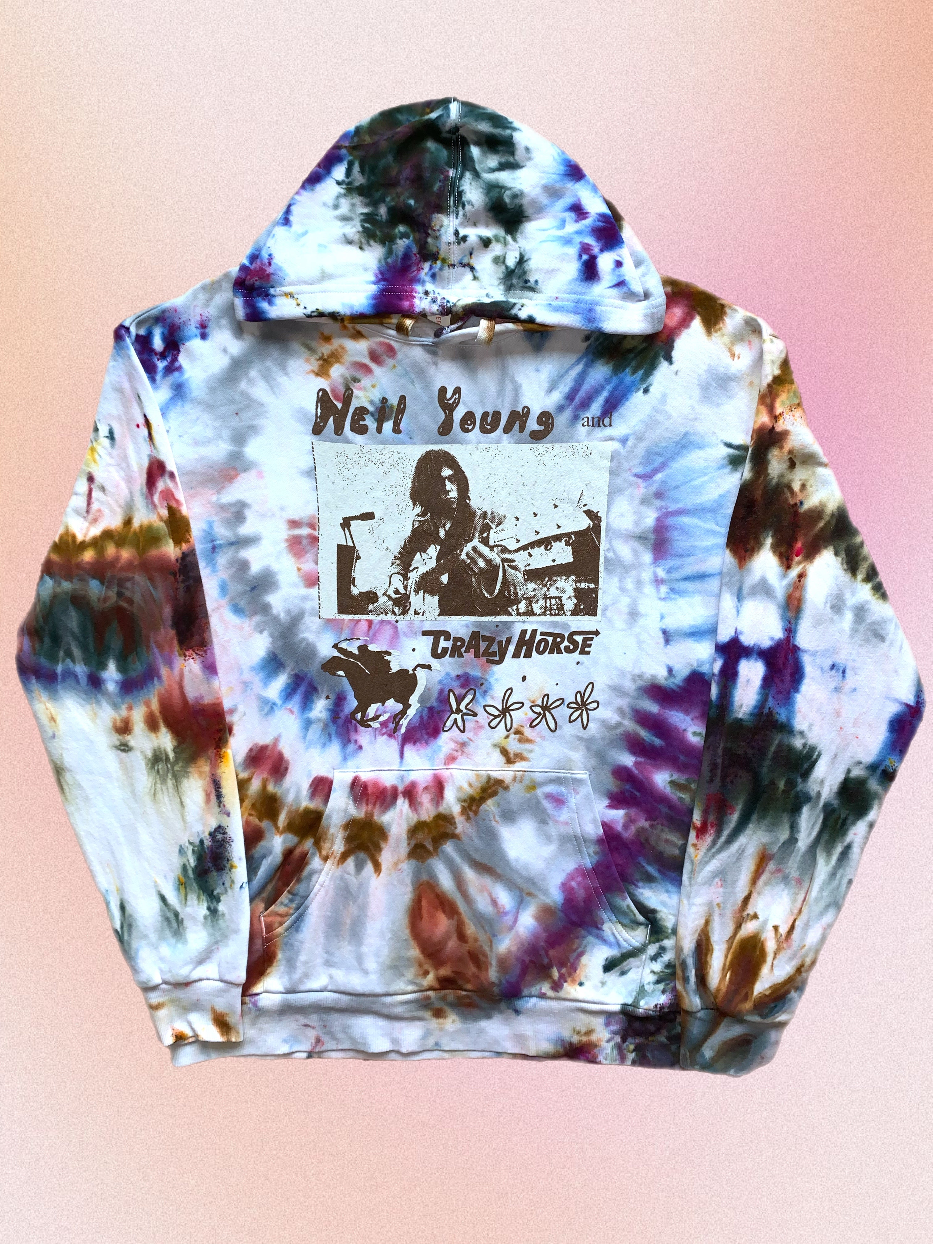 Neil tie dye online sweatshirt