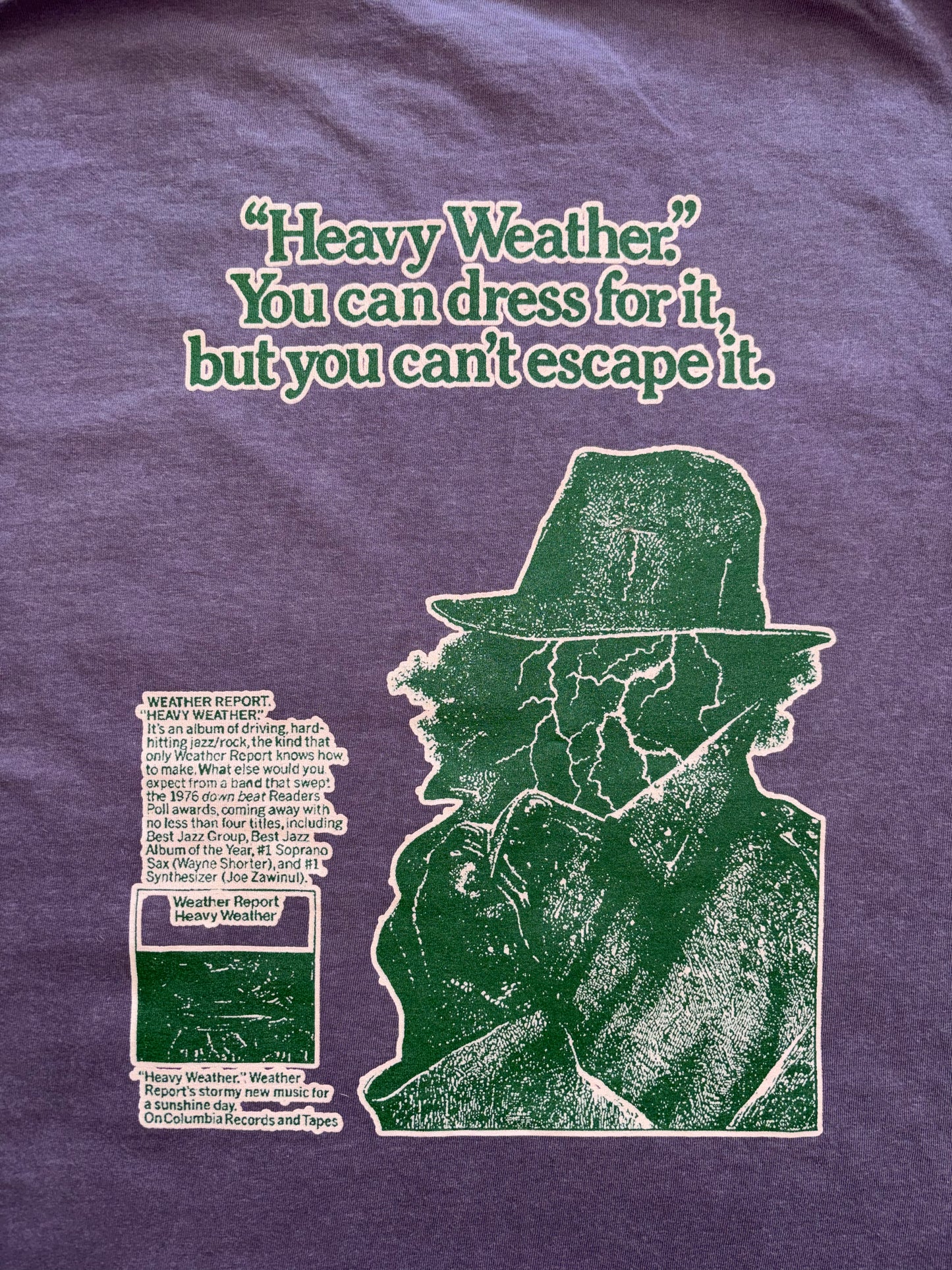Weather Report solid comfort colors t-shirt