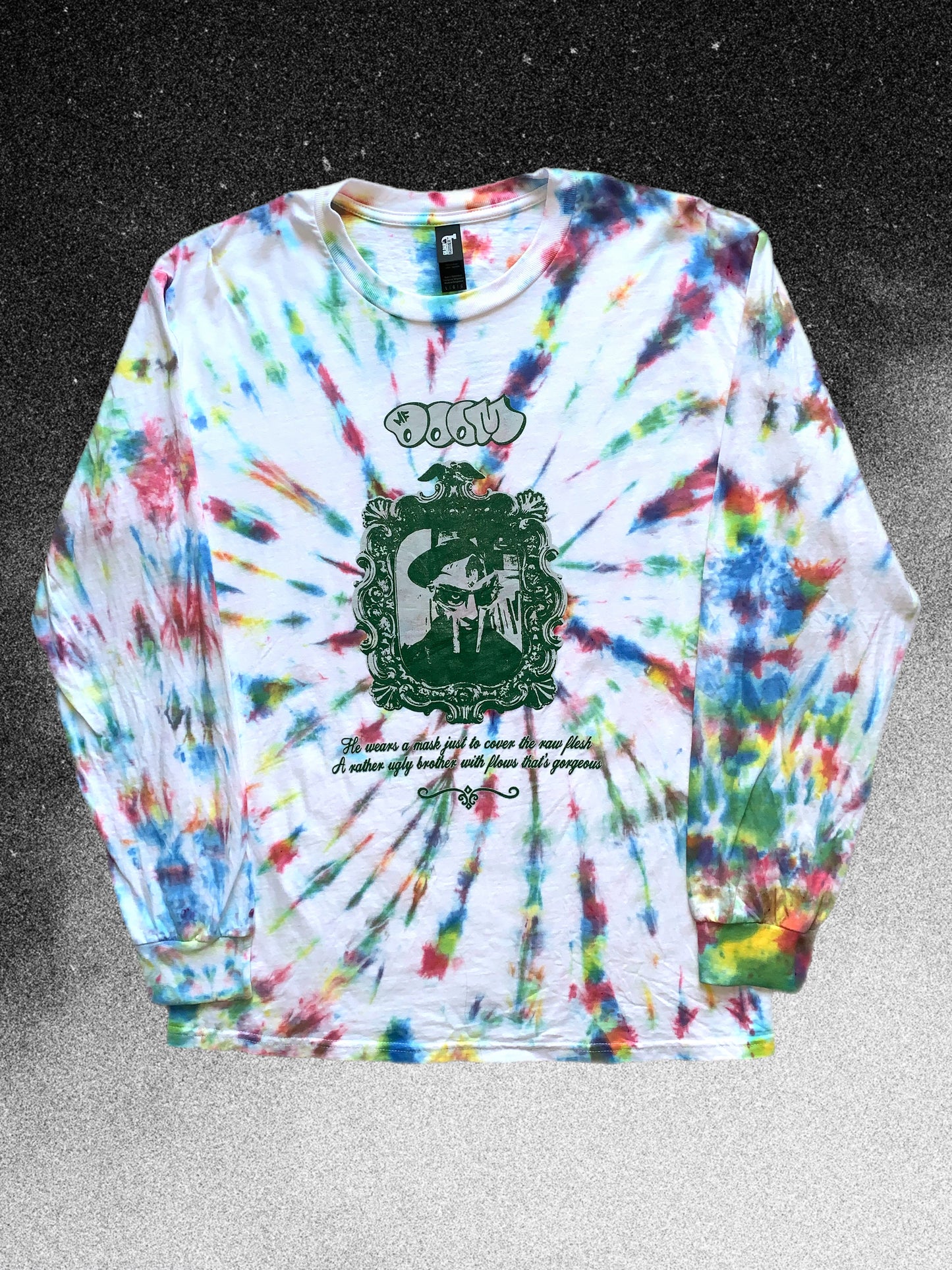 MF Doom Dyed Long Sleeve Shirt - "Gumbo" Dye