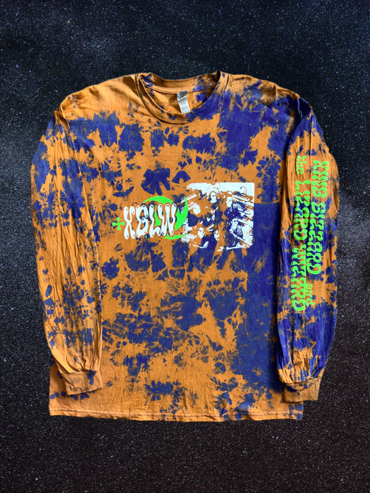 "Nathan" KGLW tie-dyed long sleeve shirt